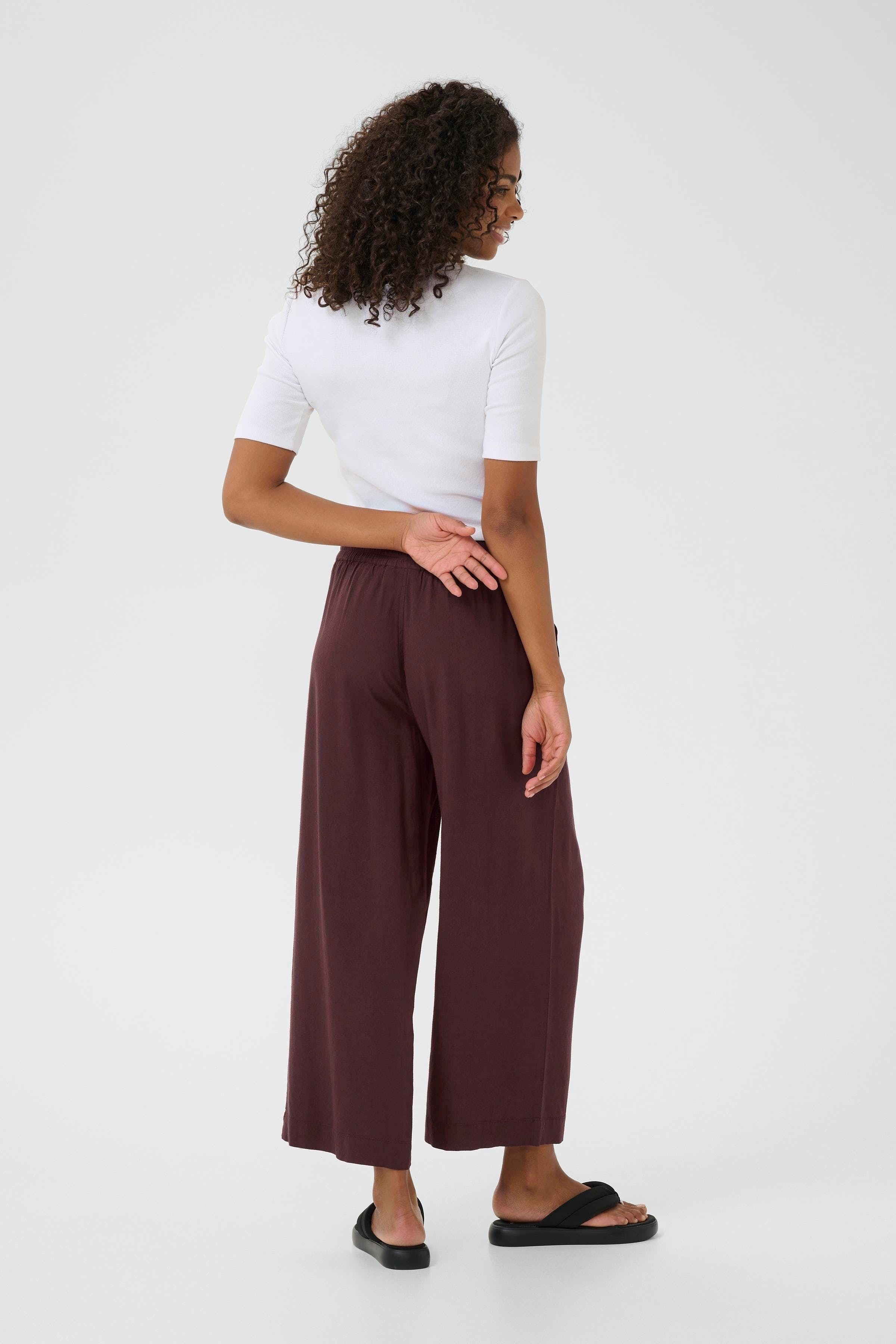 KAmilia Linnen Broek LOOKBOOK BACK 10509666-191619