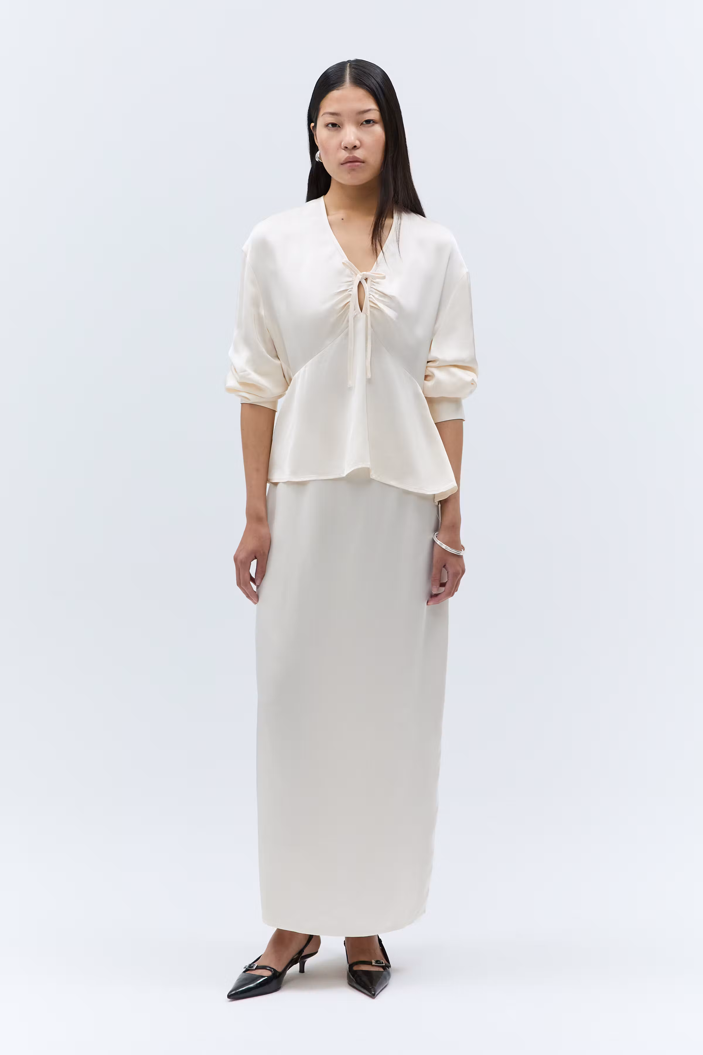 IOSage Skirt LOOKBOOK FRONT 30600796-WH011