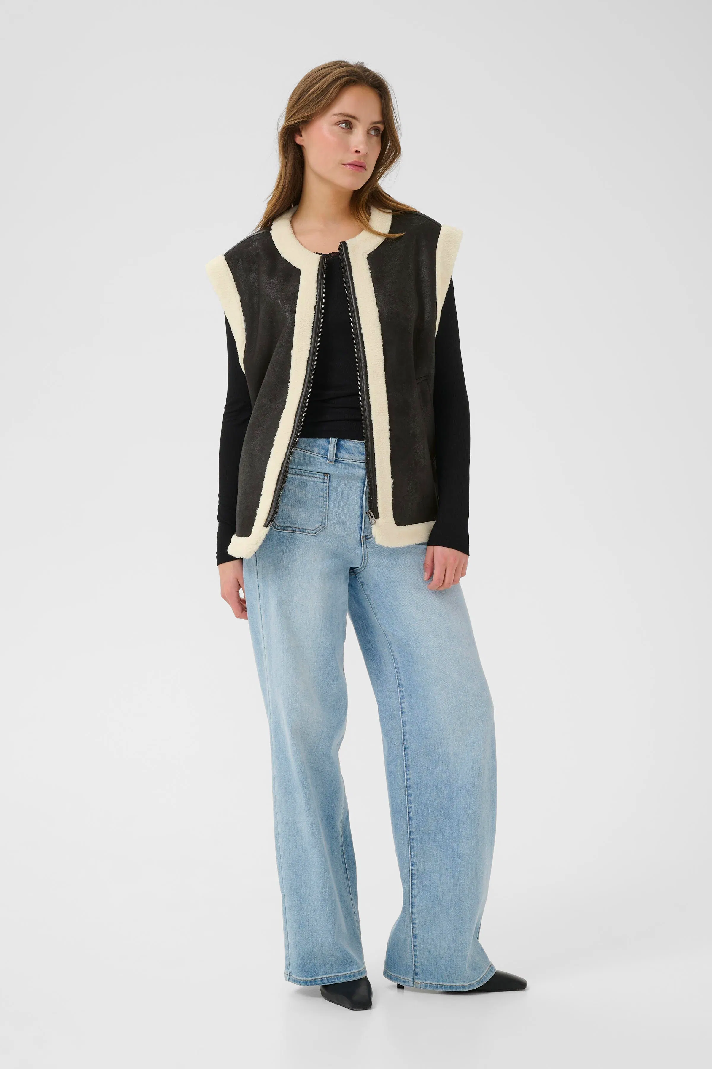 KApernille Varm vest LOOKBOOK FRONT 10510199-100121