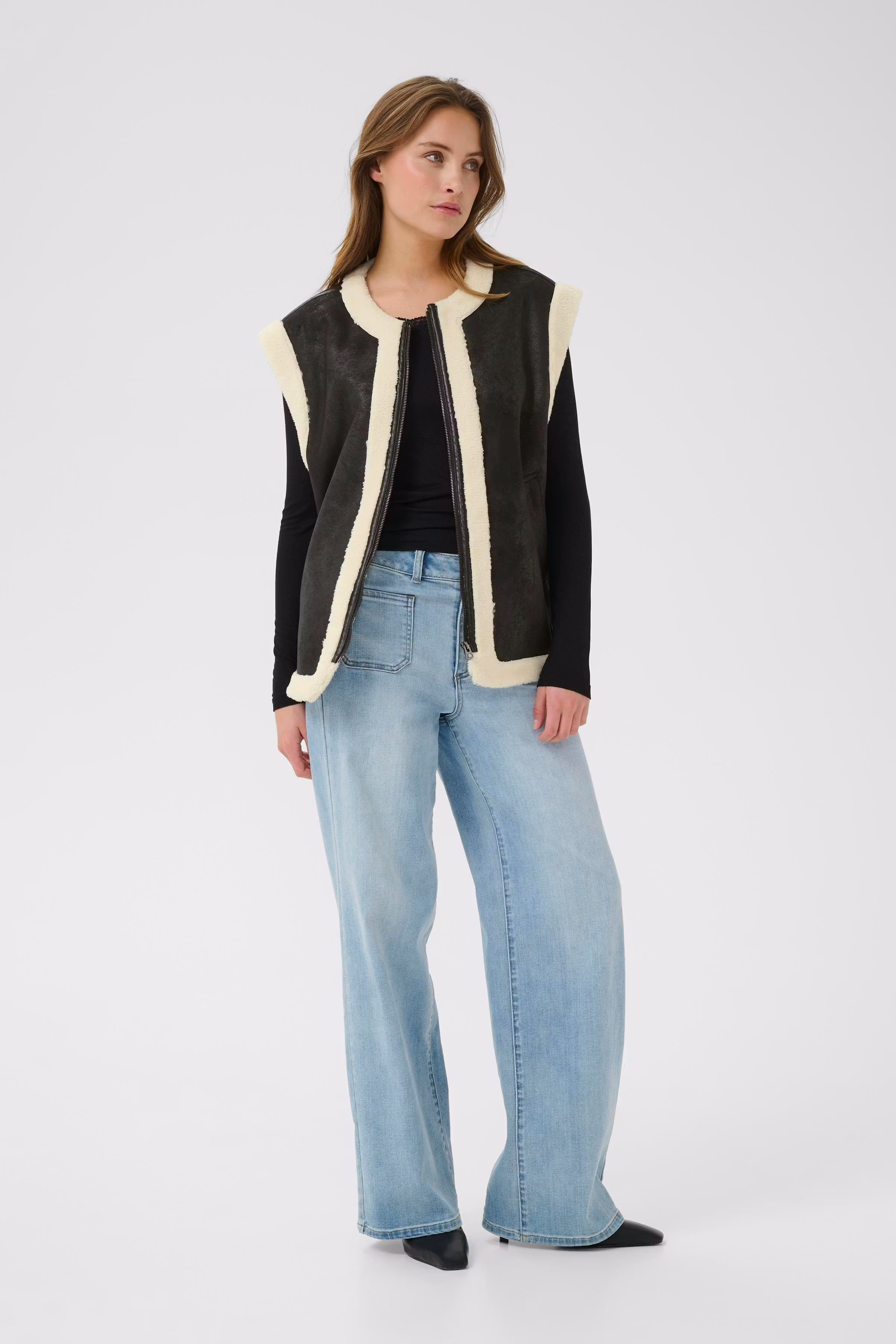 KApernille Varm vest LOOKBOOK FRONT 10510199-100121
