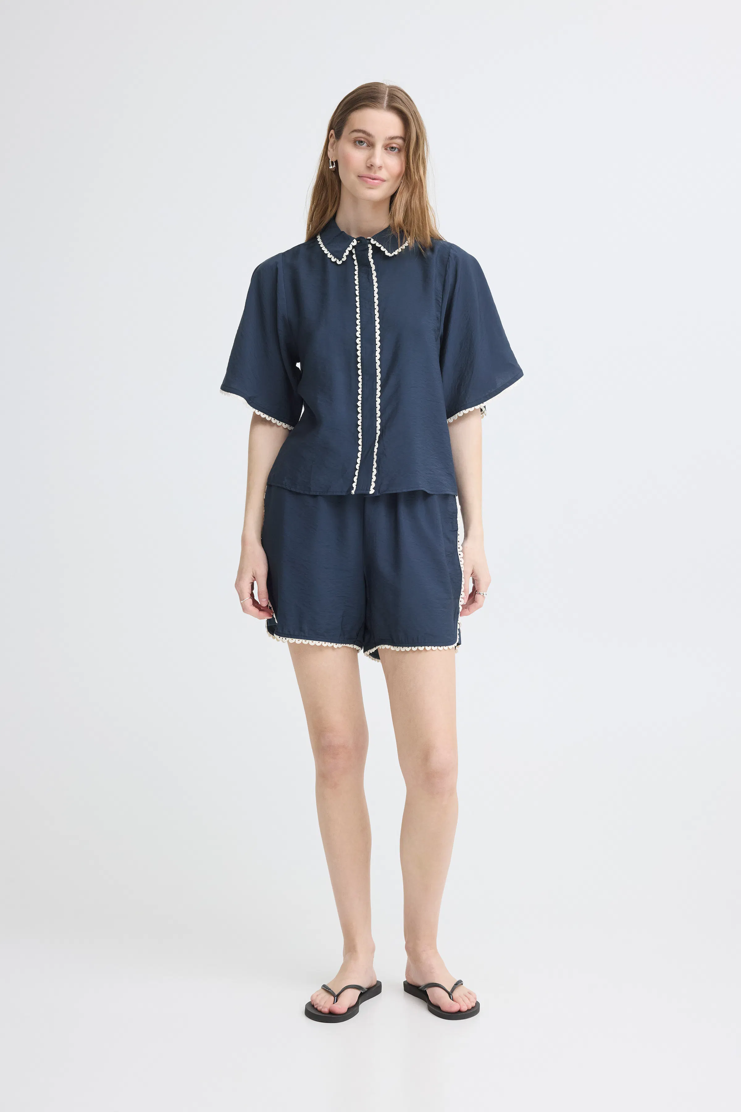 IHLENI Skjorte LOOKBOOK FRONT 20125361-194010