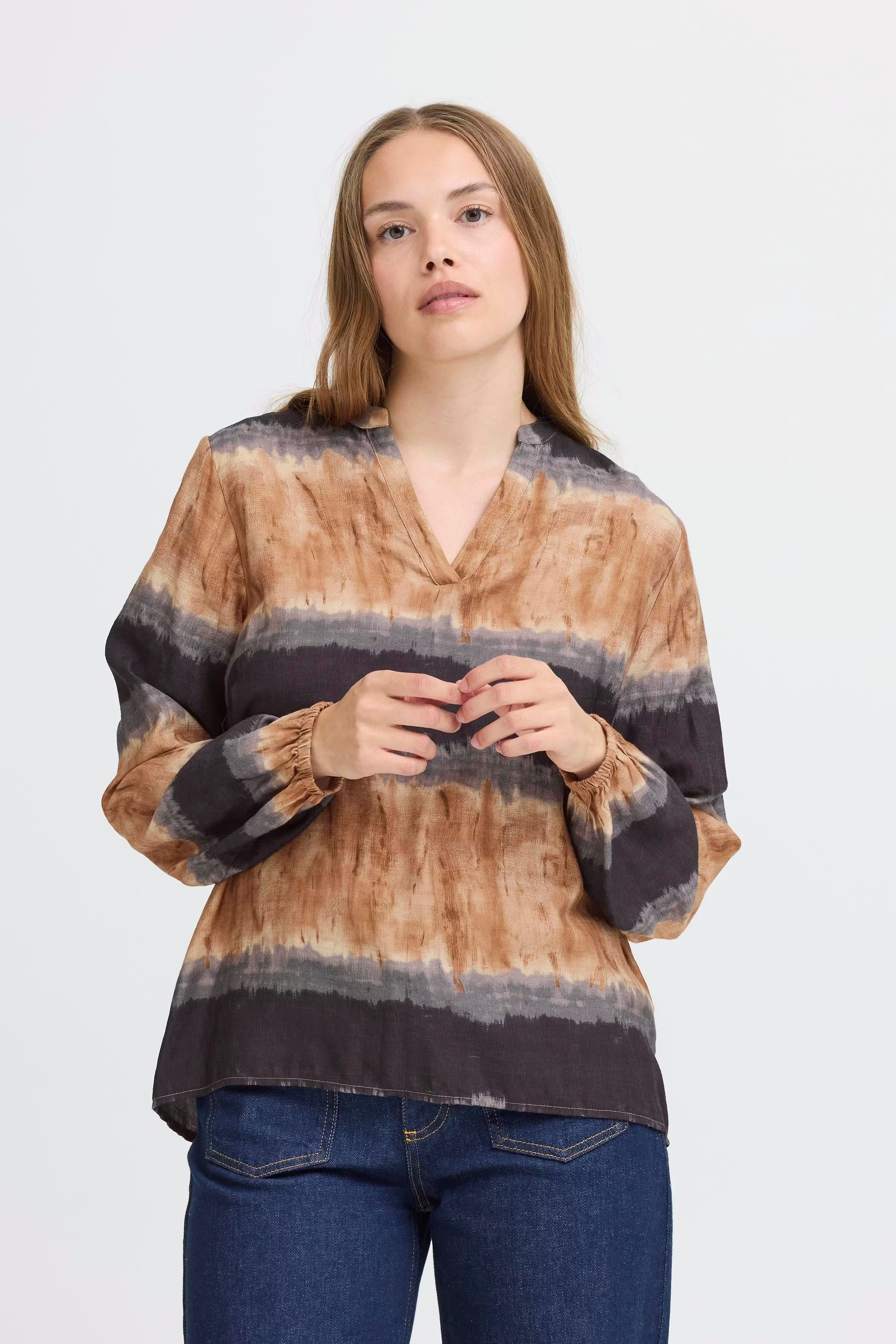 PZDANI Bluse LOOKBOOK FRONT 50209121-204783