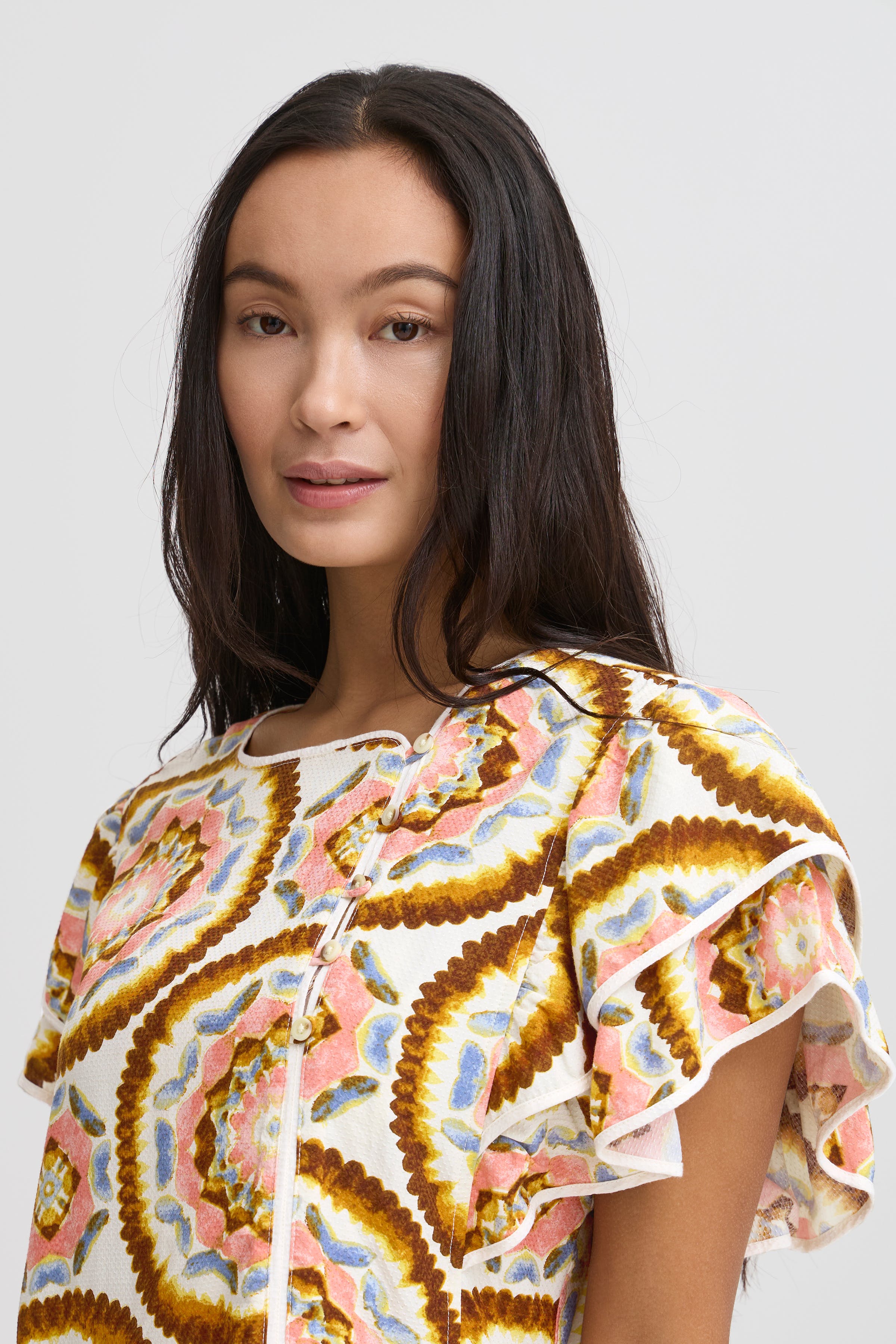 IRLILJE Kurzarm-Bluse LOOKBOOK DETAIL 20122644-130905