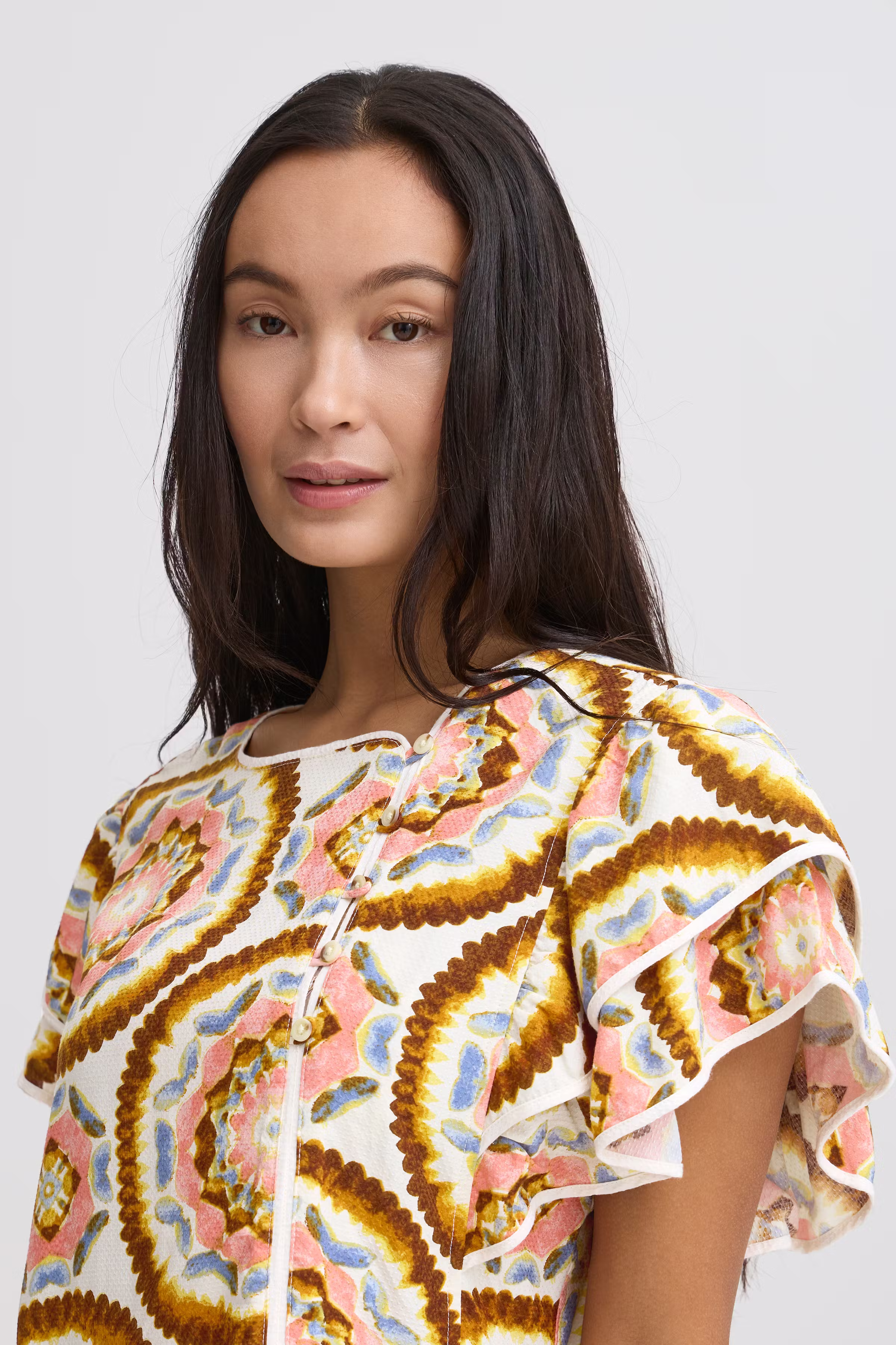 IRLILJE Blouse with short sleeve LOOKBOOK DETAIL 20122644-130905