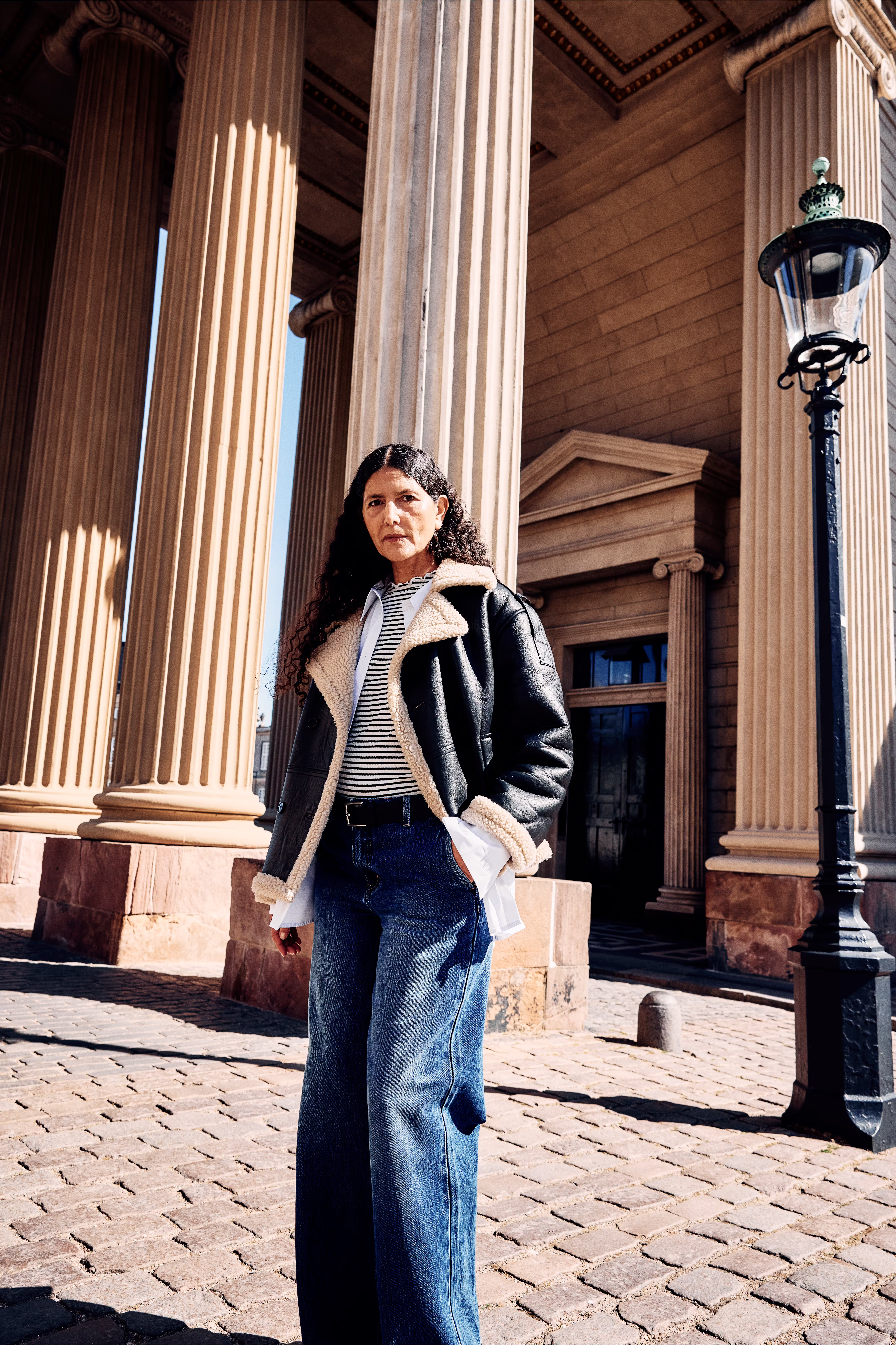 KleoKB Leren jas LOCATION NONE 10104515-194008