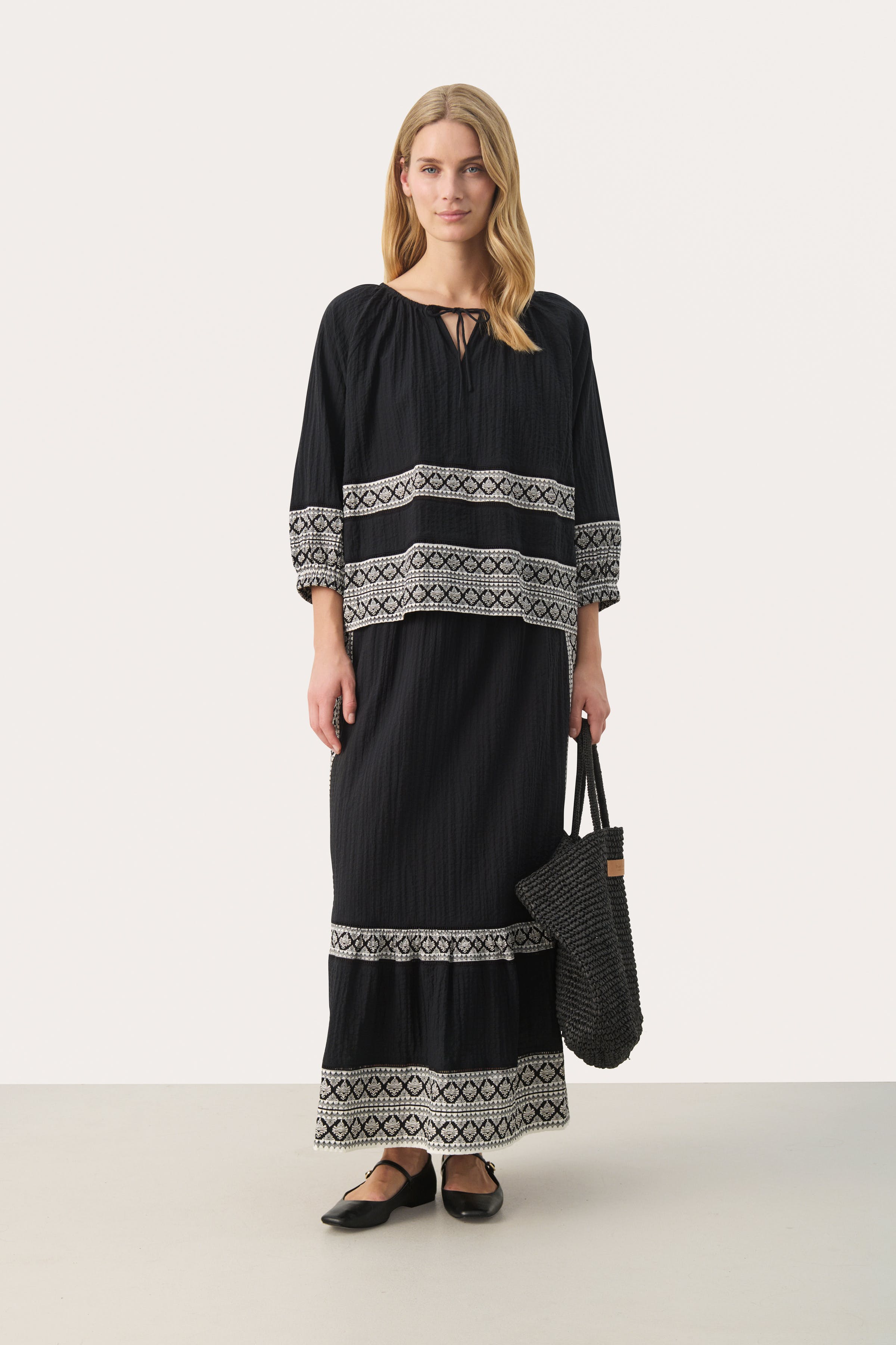 JeminaPW Kjol LOOKBOOK BACK 30308779-303079