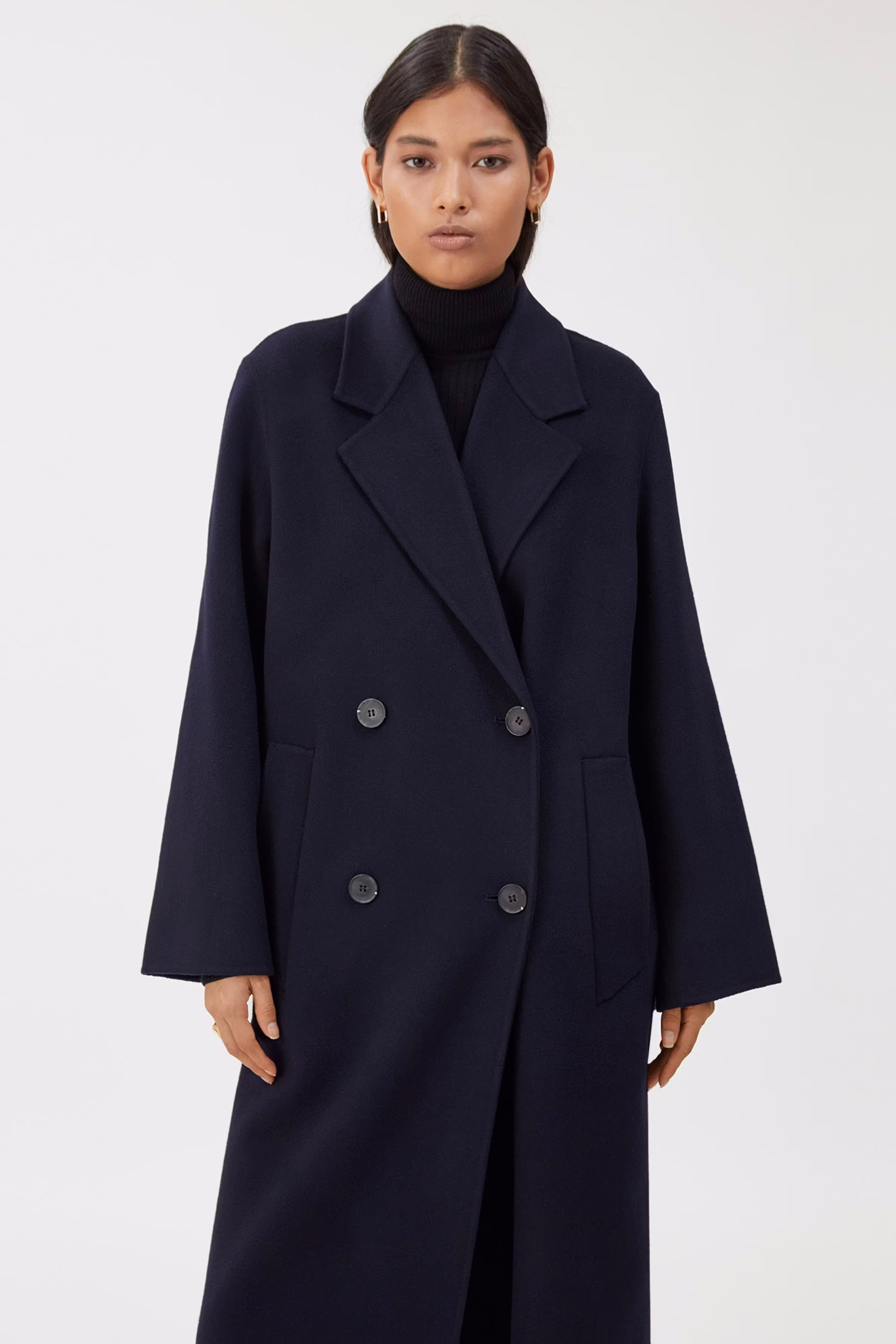 CLARA Coat LOOKBOOK FRONT 30600563-BL899