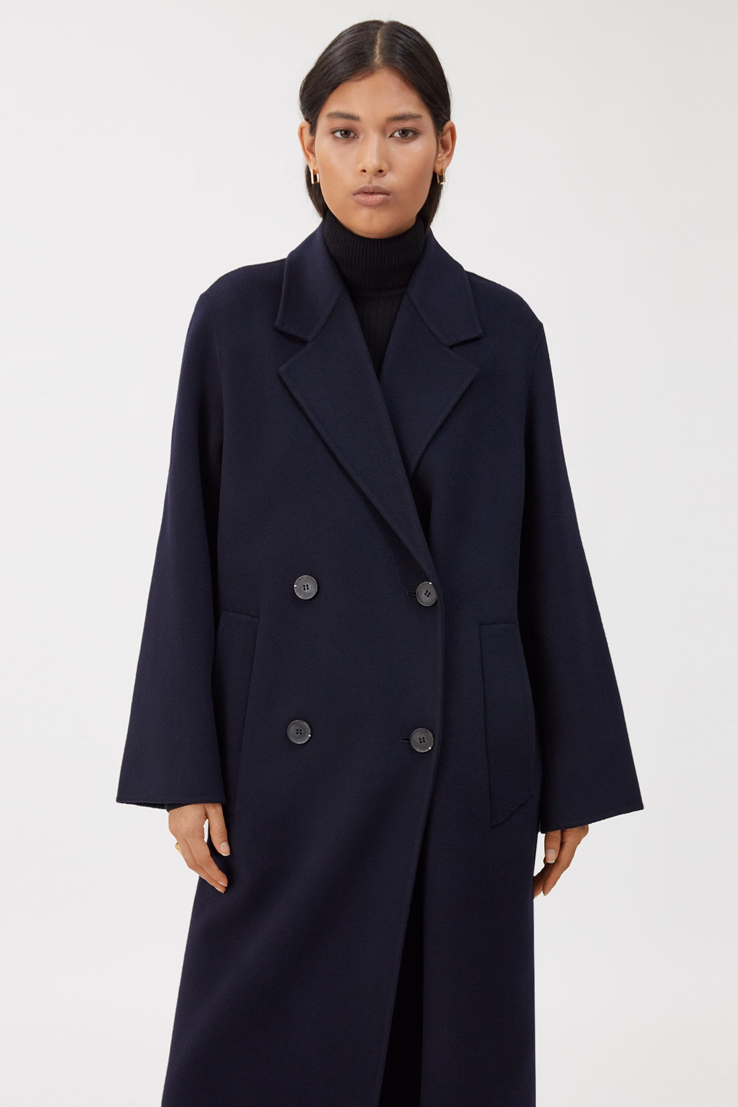 CLARA Coat LOOKBOOK FRONT 30600563-BL899