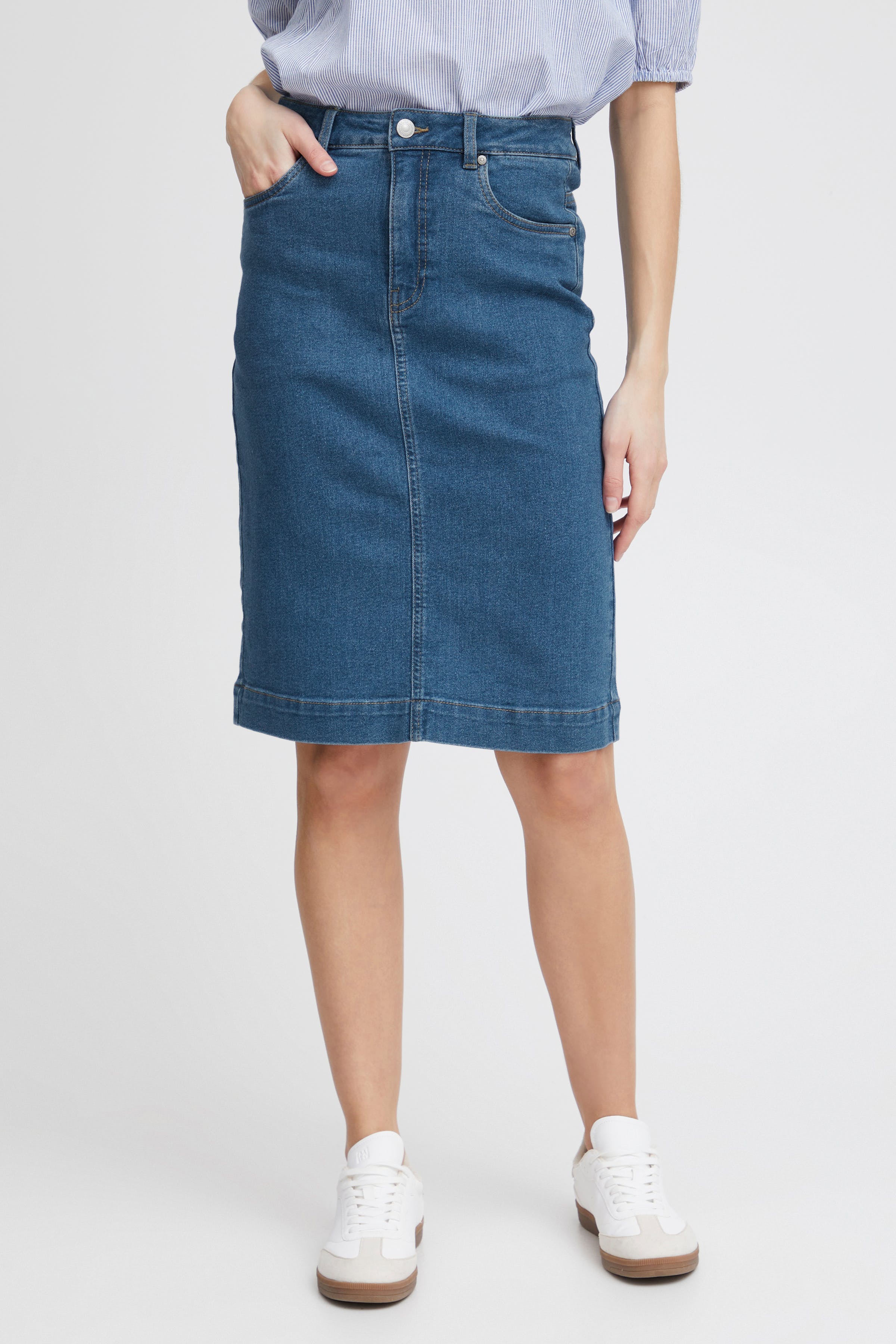 FXDENIMA Kjol LOOKBOOK FRONT 20615243-200988