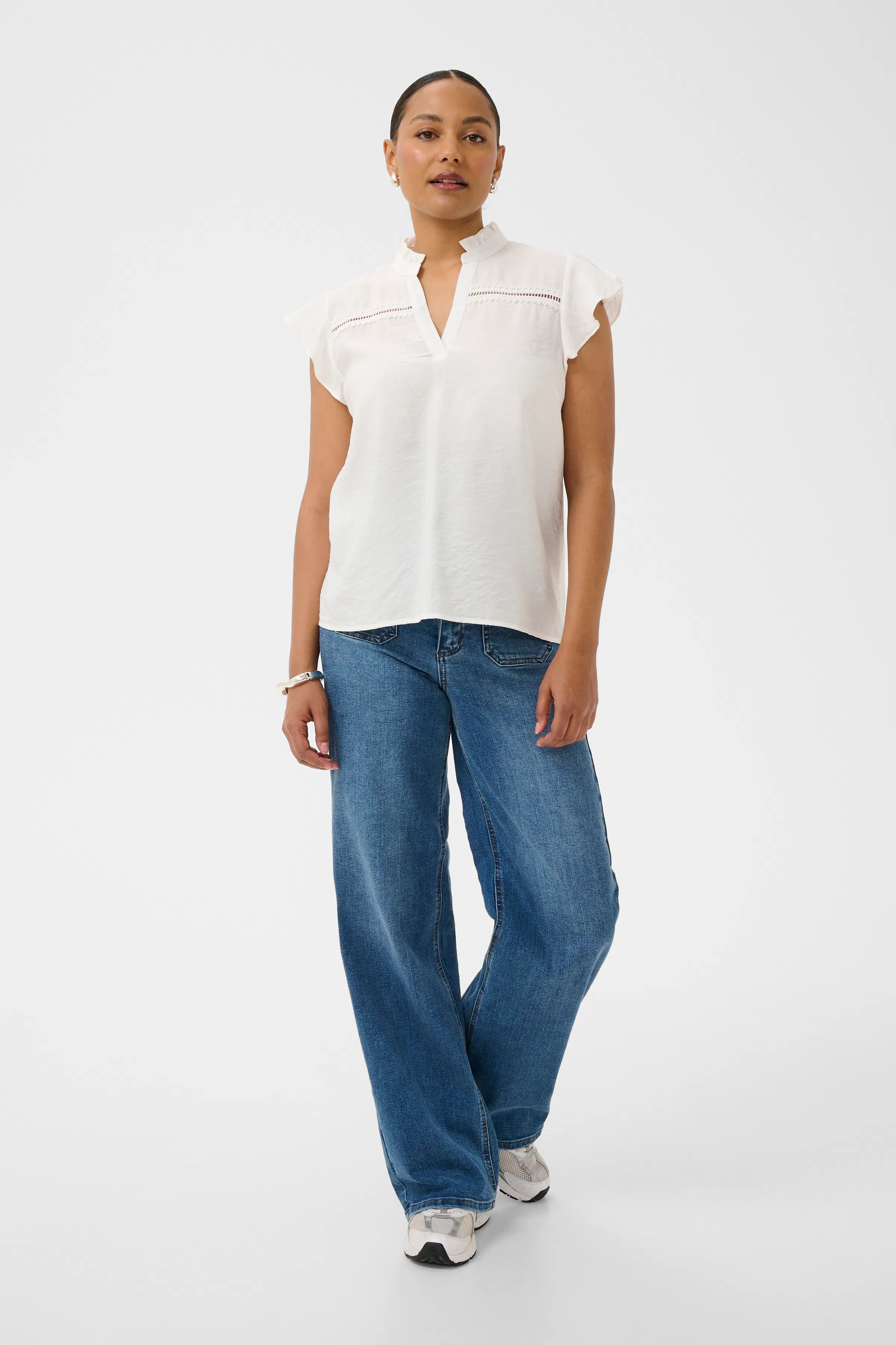 KAsonja Bluse LOOKBOOK FRONT 10512272-110602