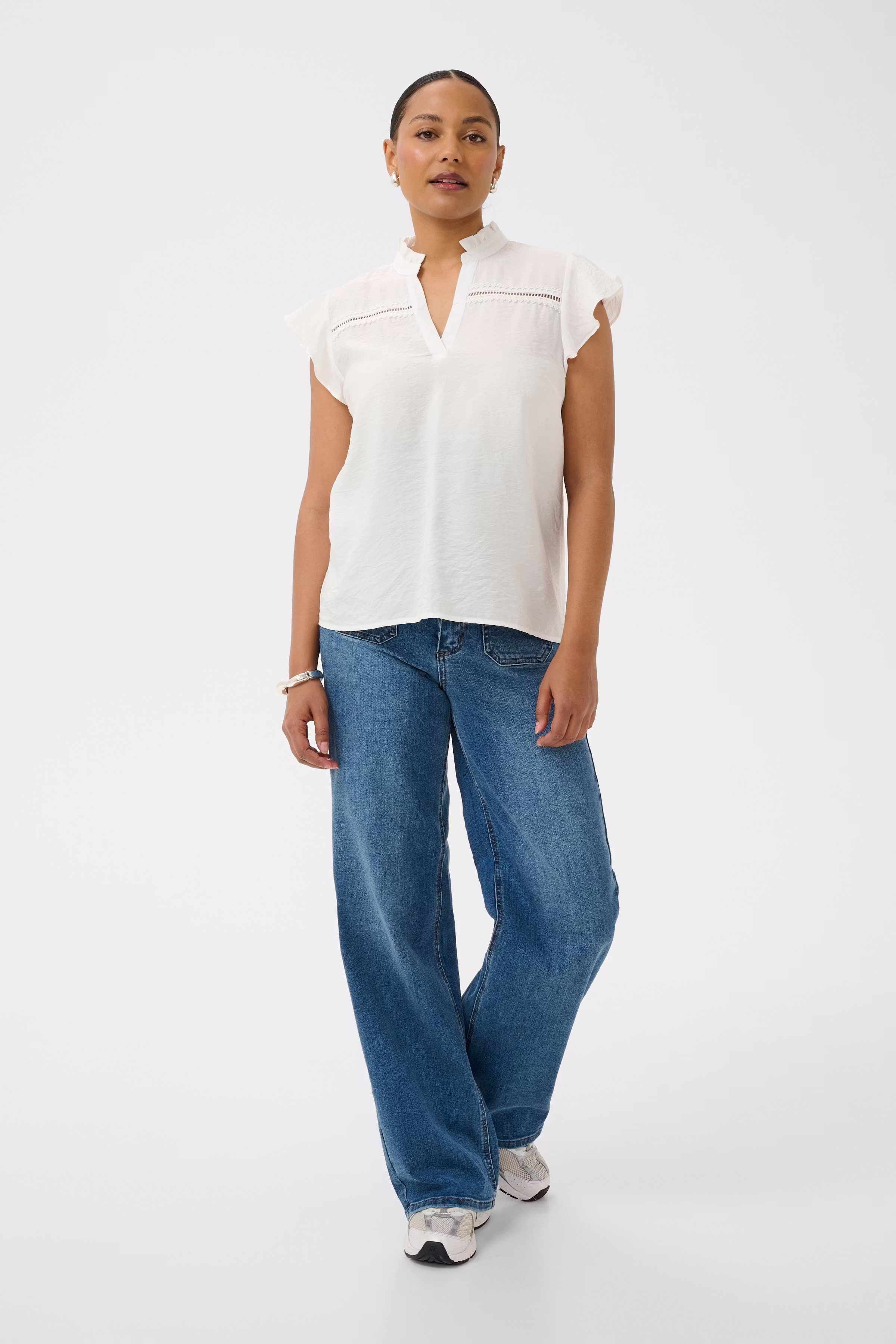 KAsonja Bluse LOOKBOOK FRONT 10512272-110602