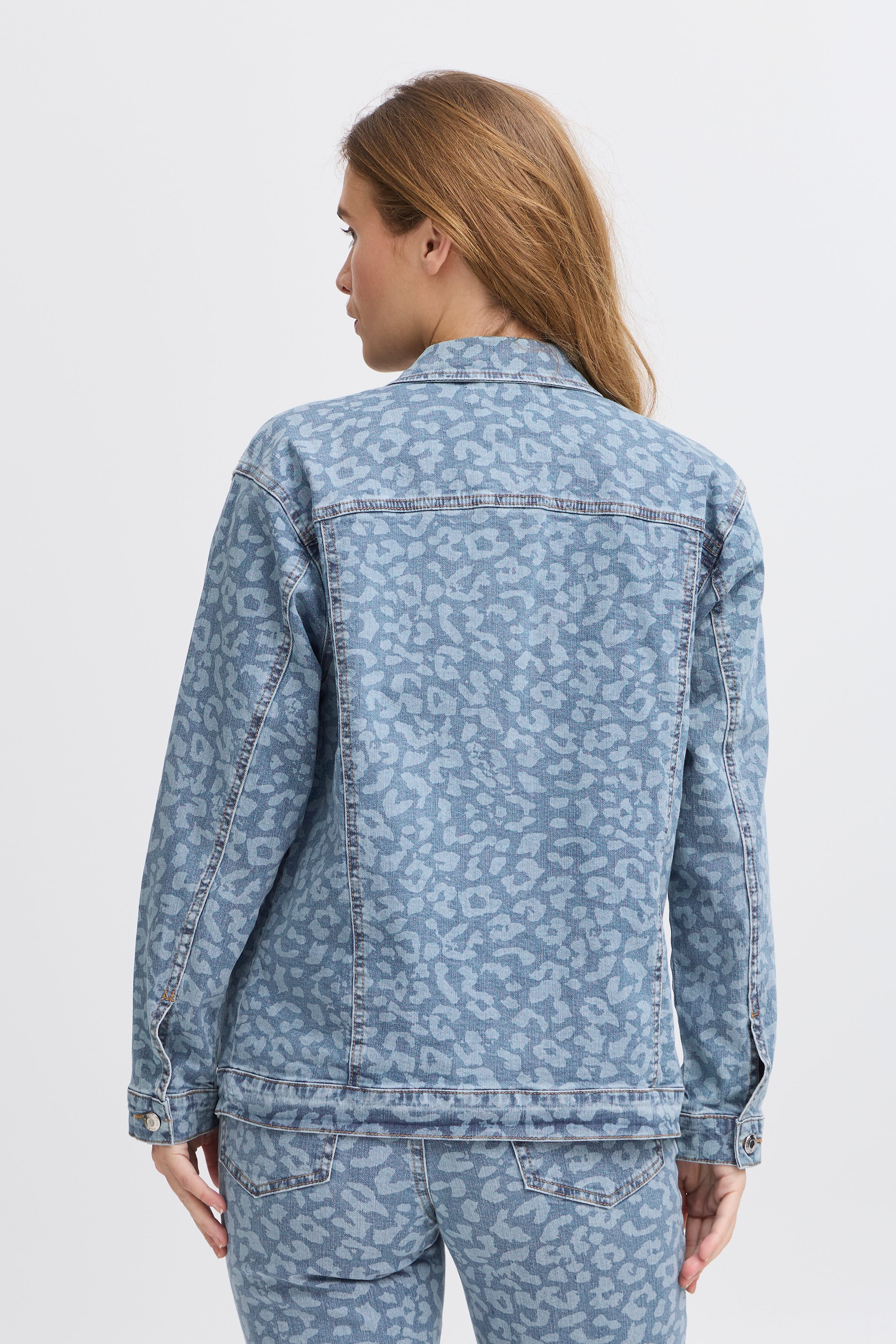 PXJANNAH Denim jacket LOOKBOOK BACK 50208791-205294