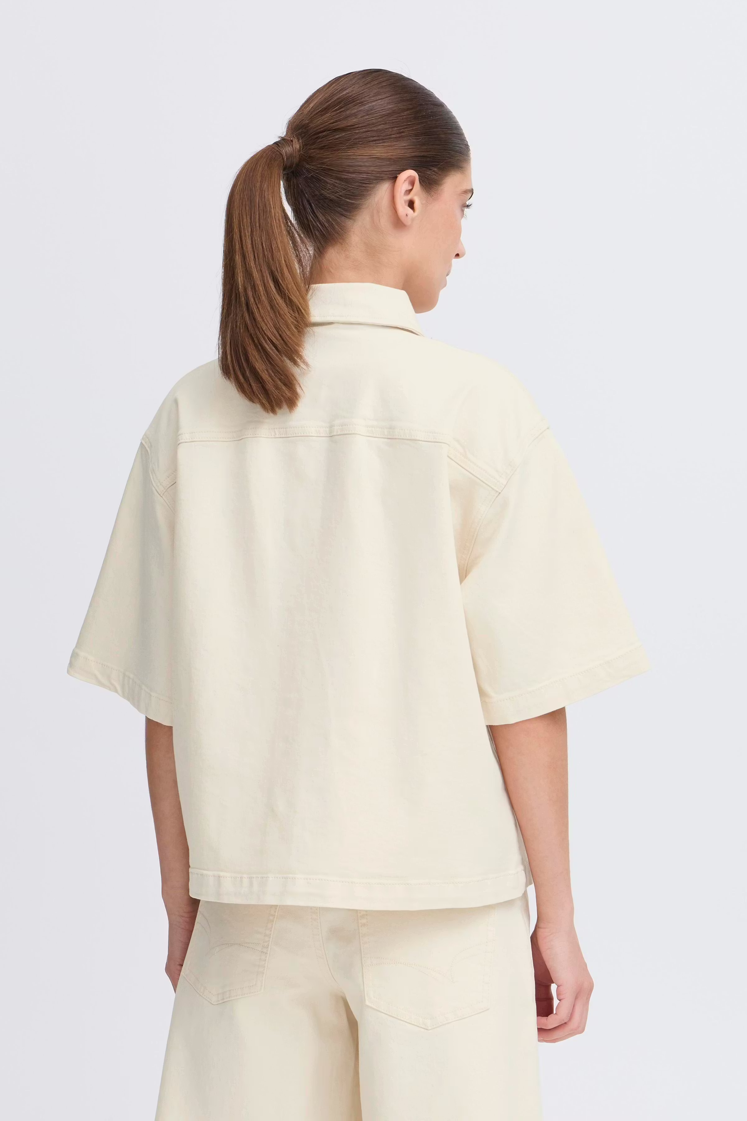 PZANNIE Skjorte LOOKBOOK BACK 50208935-204451