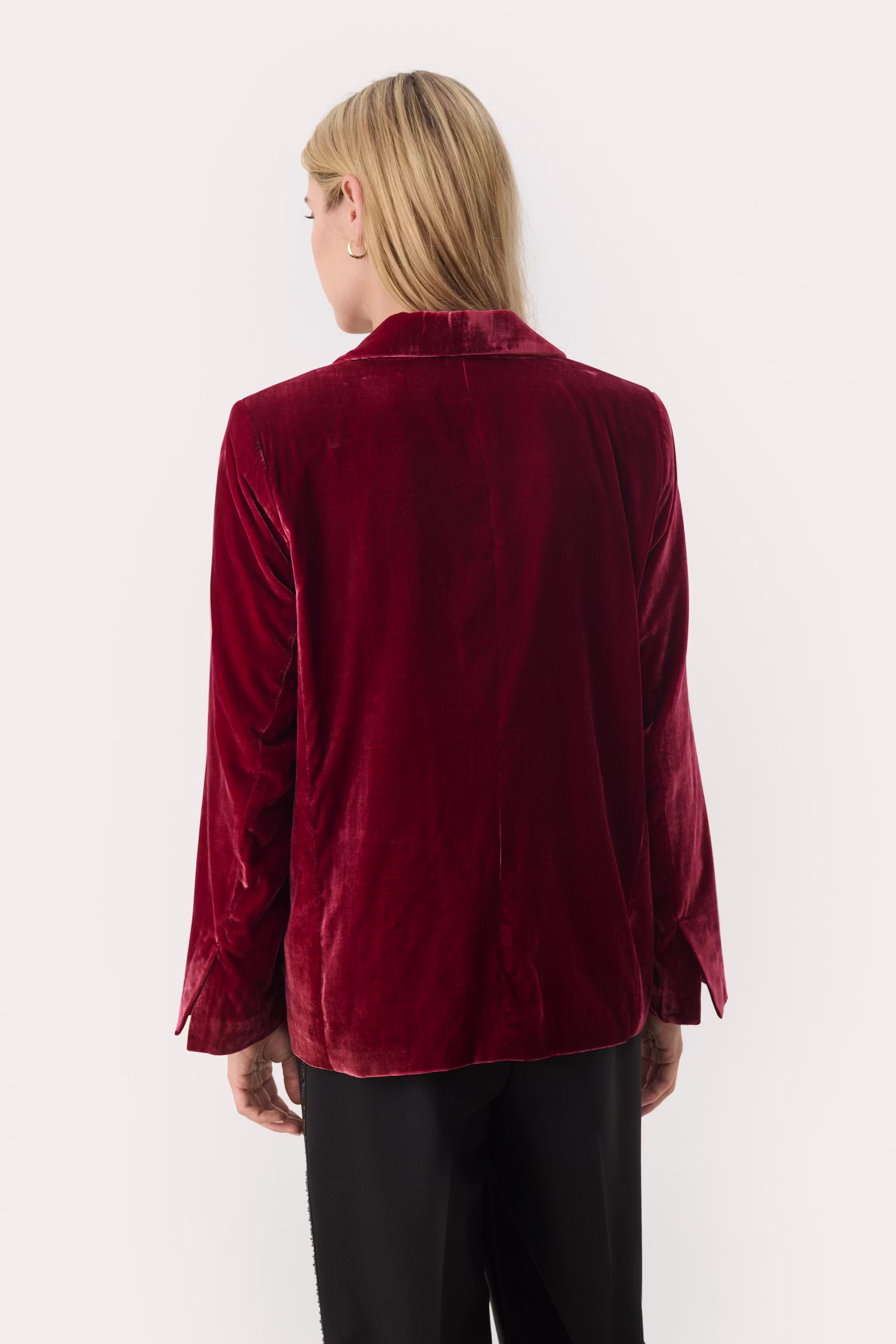 LorettaPW Velour Blazer LOOKBOOK BACK 30308865-191653