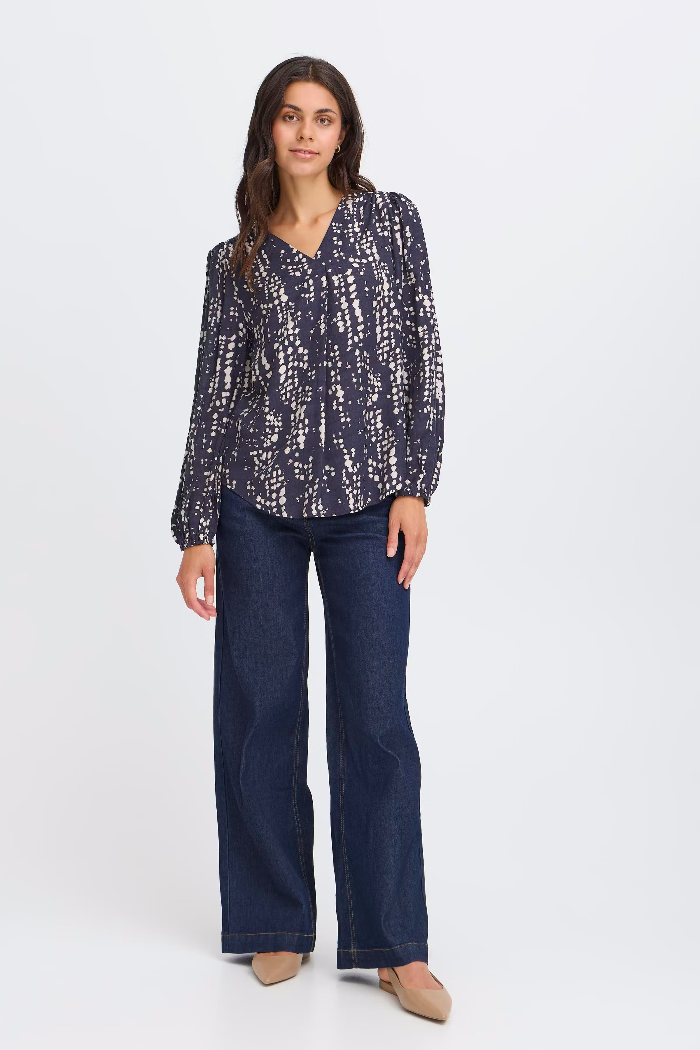 FRARIANA Bluse LOOKBOOK FRONT 20614542-900003071