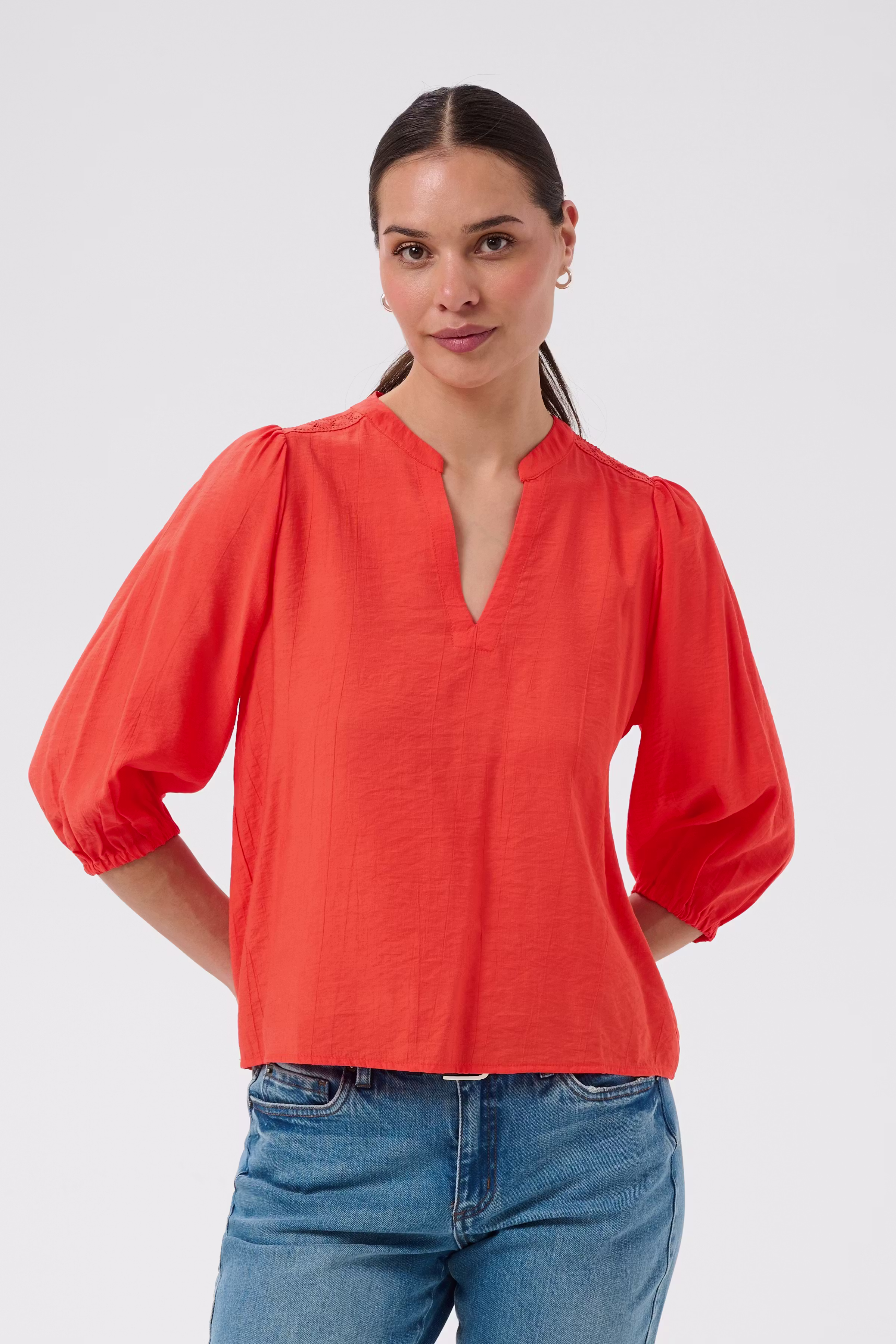 KAalberta Bluse LOOKBOOK FRONT 10511905-171456