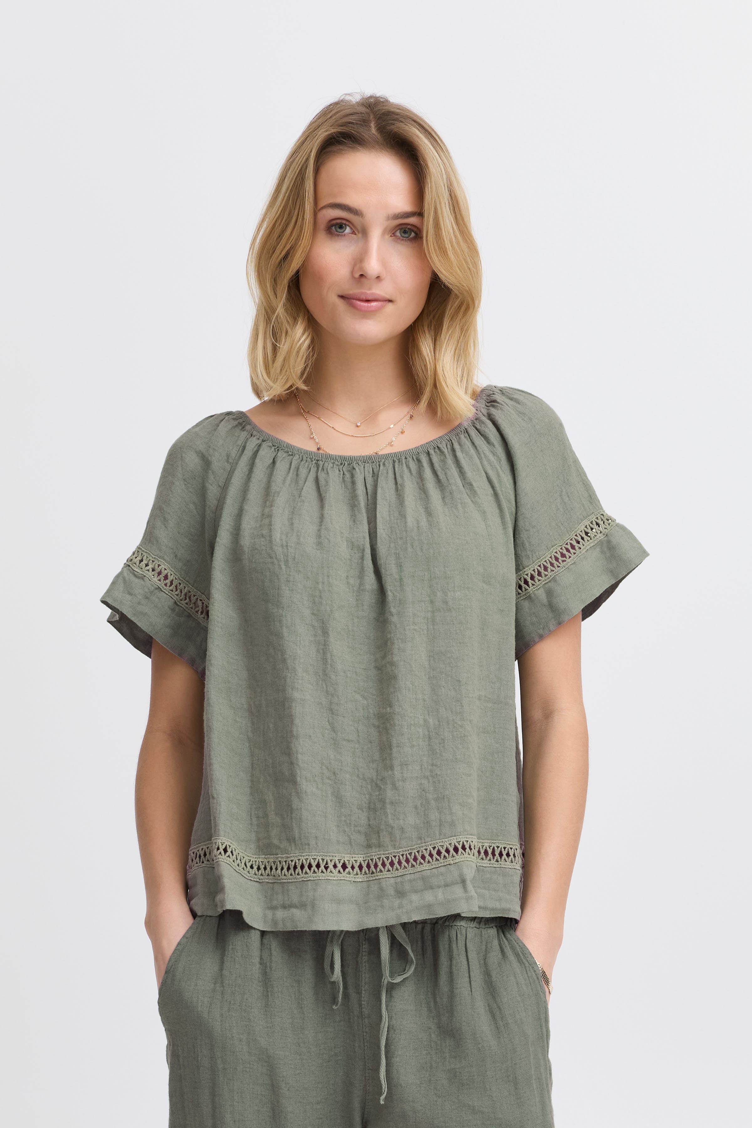 SBFONTANELLE Bluse LOOKBOOK FRONT 22100885-180515