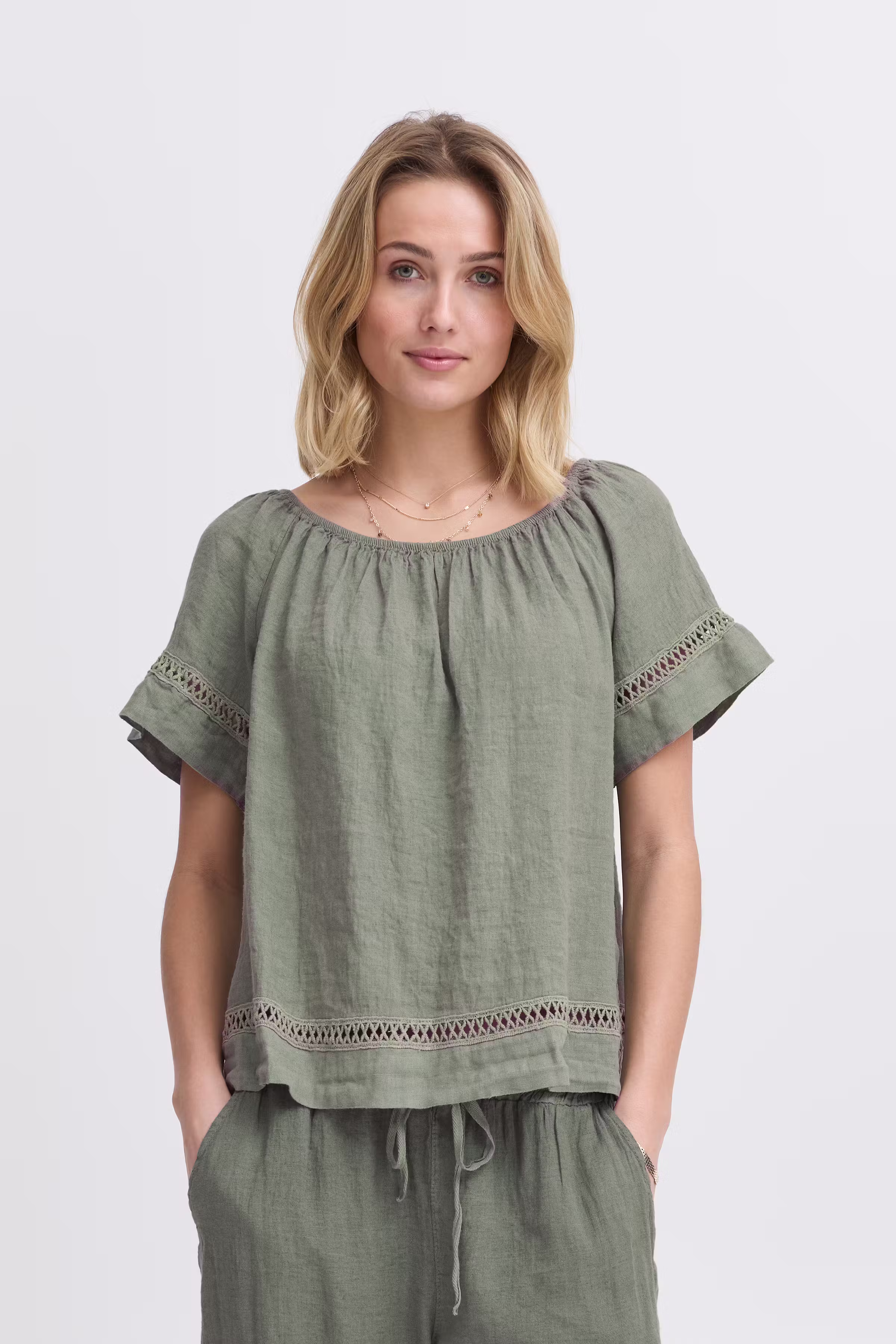 SBFONTANELLE Bluse LOOKBOOK FRONT 22100885-180515