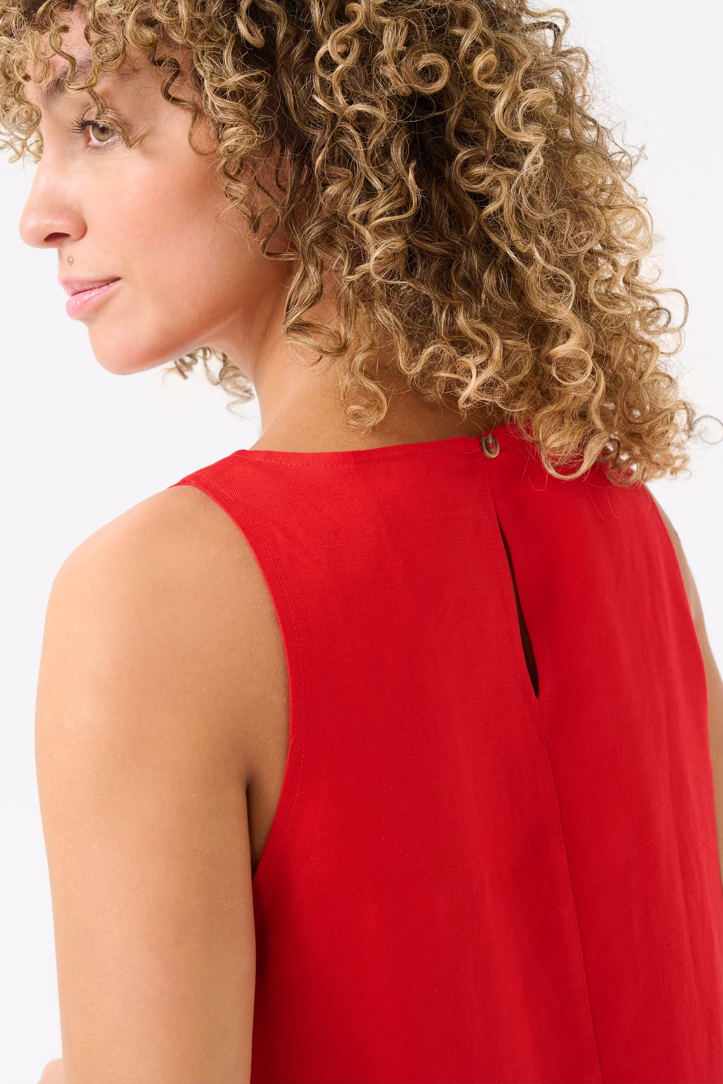 CRLinna Linnen jurk LOOKBOOK DETAIL 10613594-181662