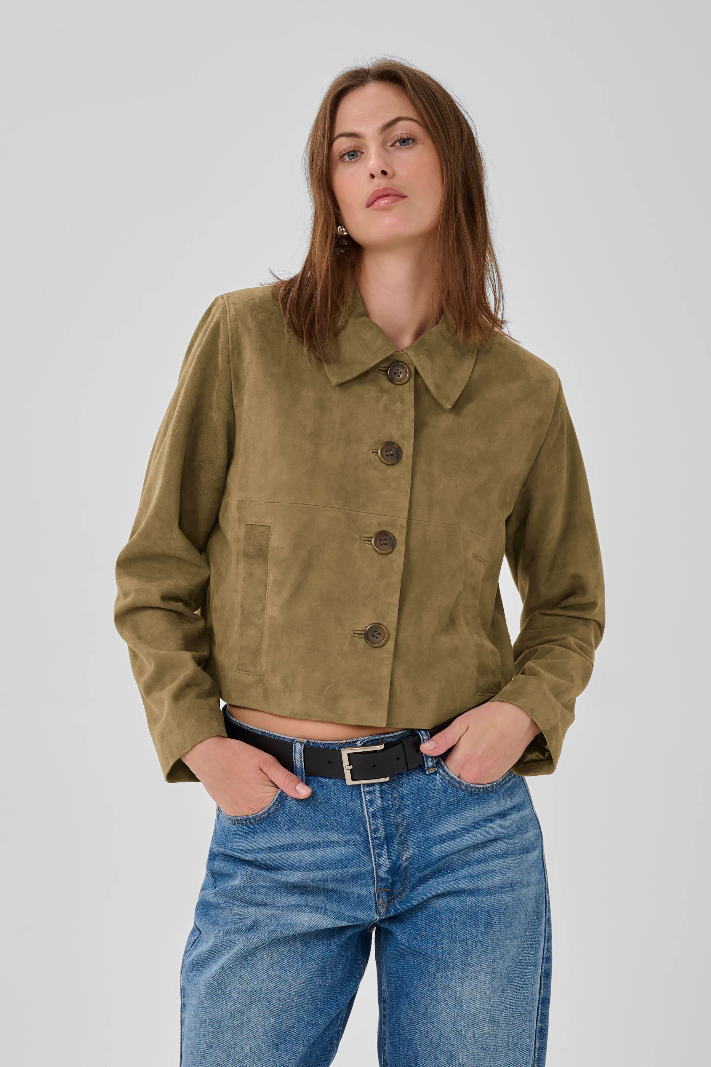 PetraMW Wildlederjacke LOOKBOOK FRONT 10705274-180820