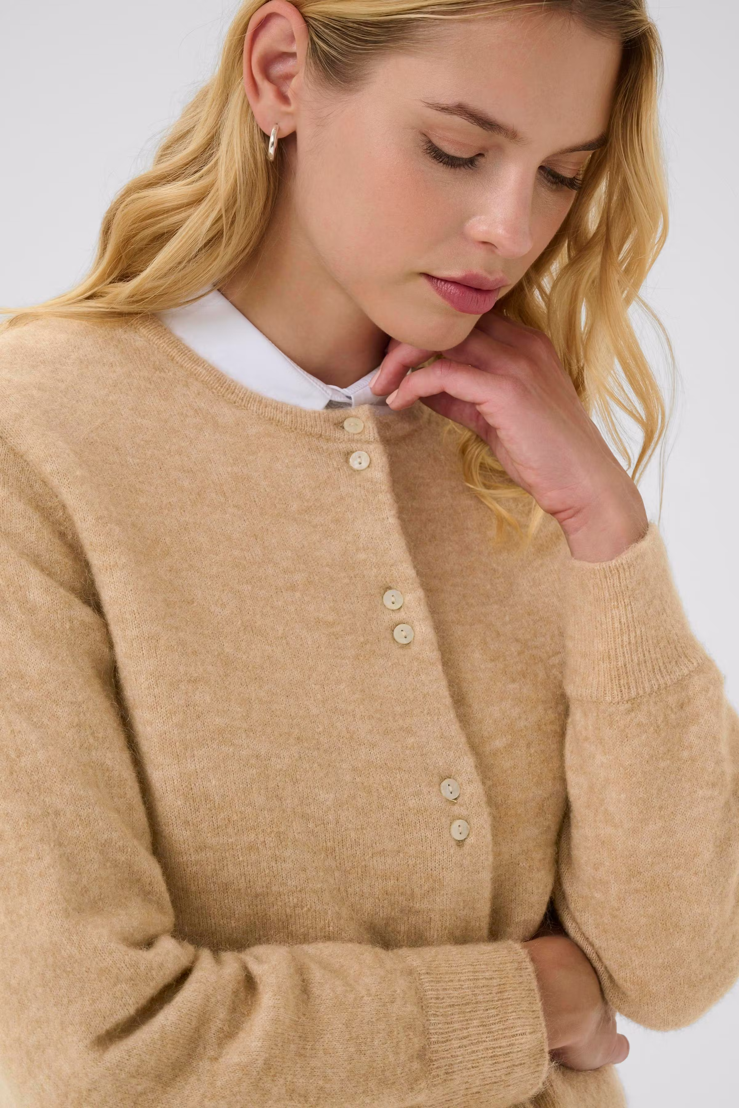 NinellPW Cardigan LOOKBOOK DETAIL 30310115-1710381