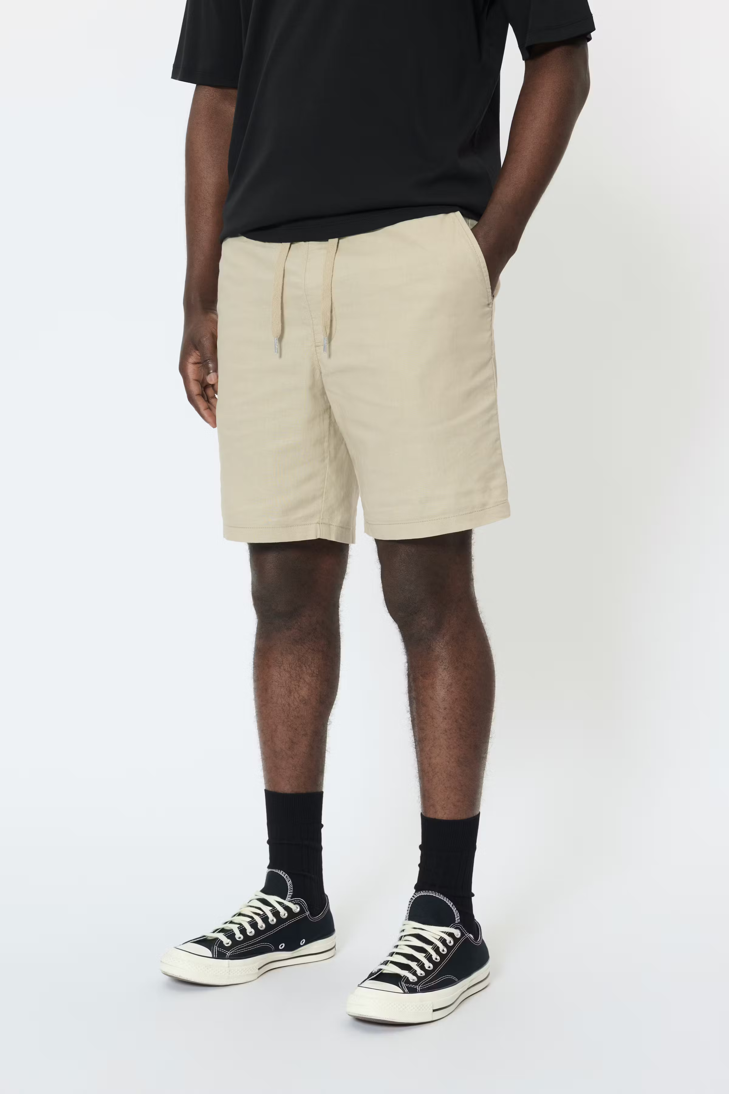 MAbarton linen shorts LOOKBOOK FRONT 30206032-161105