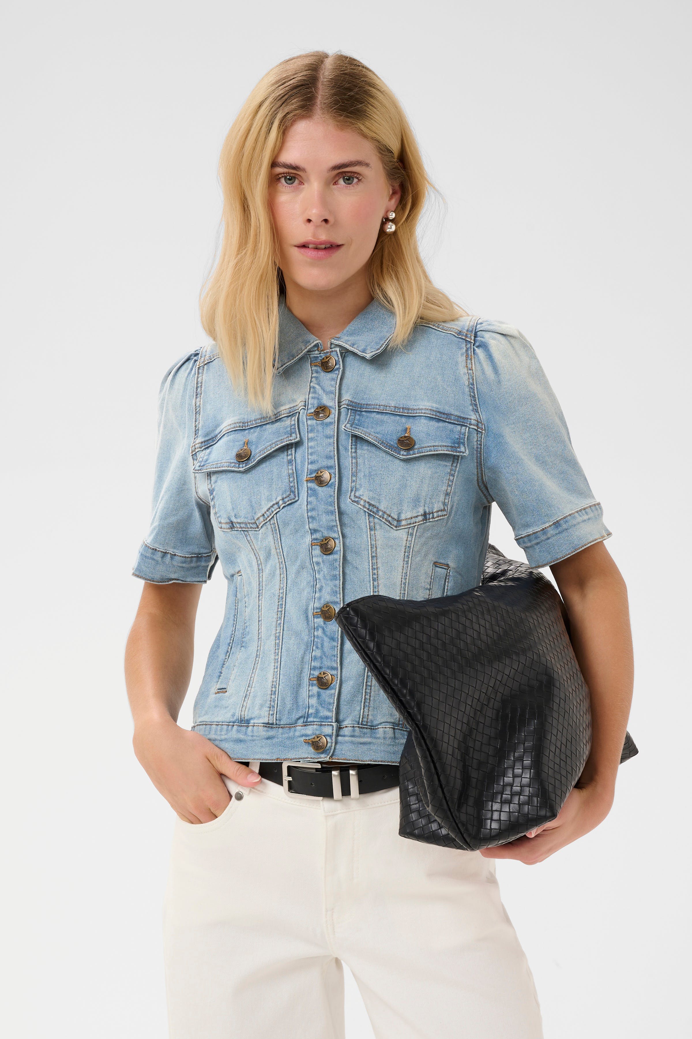 CUbriana Denim Jas LOOKBOOK FRONT 50109852-500027