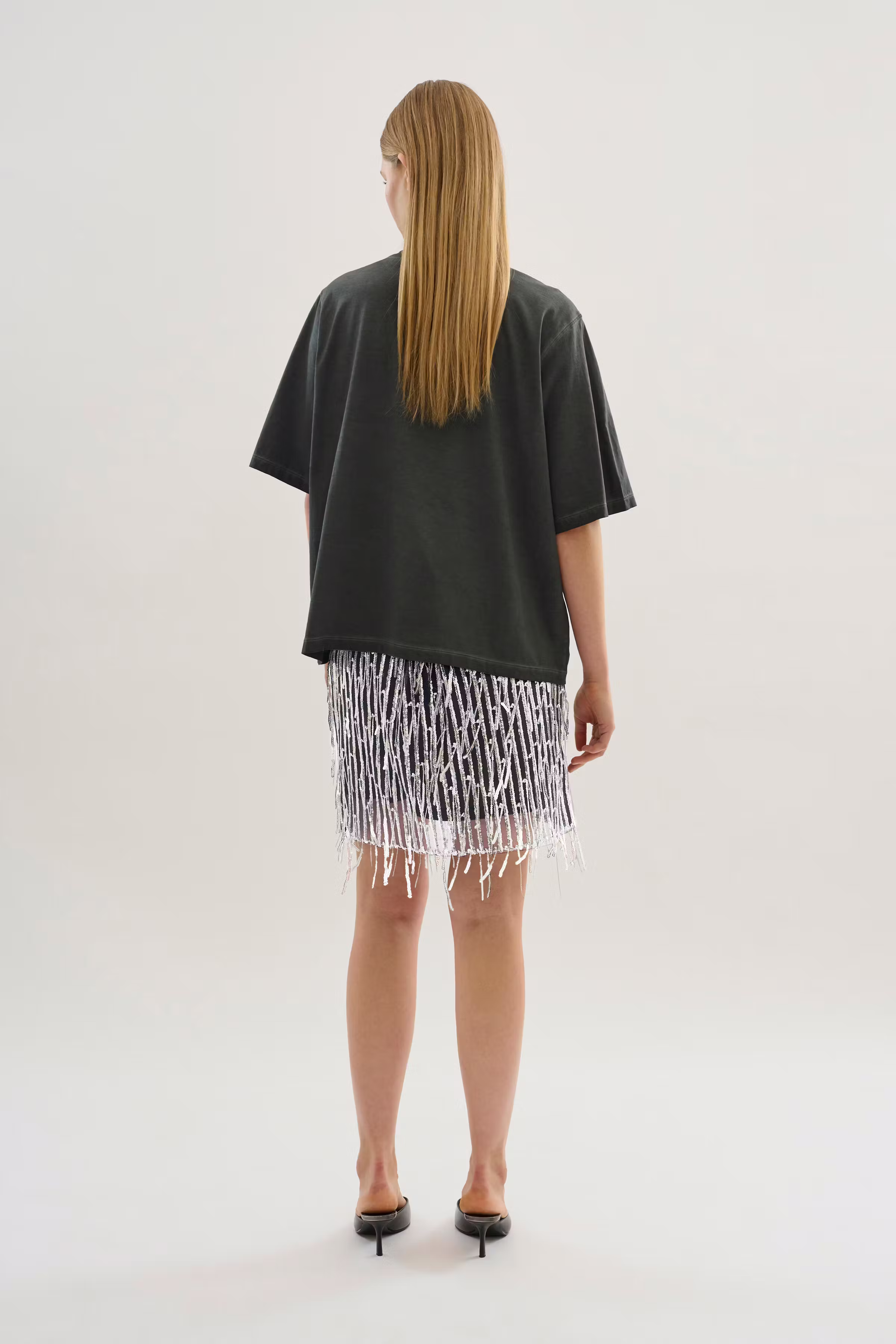 KBSandie Paljettkjol LOOKBOOK BACK 10105221-100100