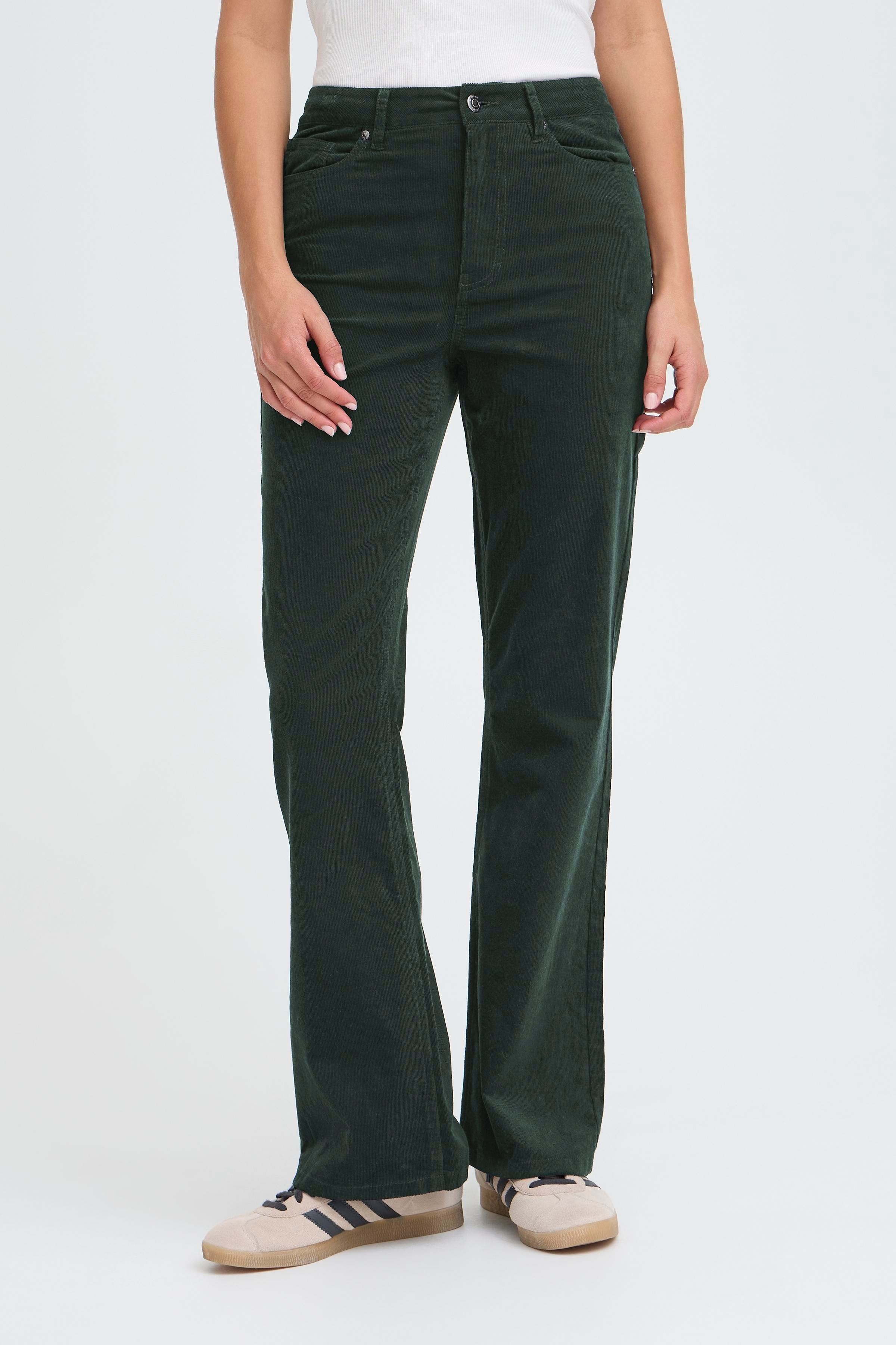 PZSALLY Ultra High Waist Bootcut Bukser LOOKBOOK FRONT 50210072-195708