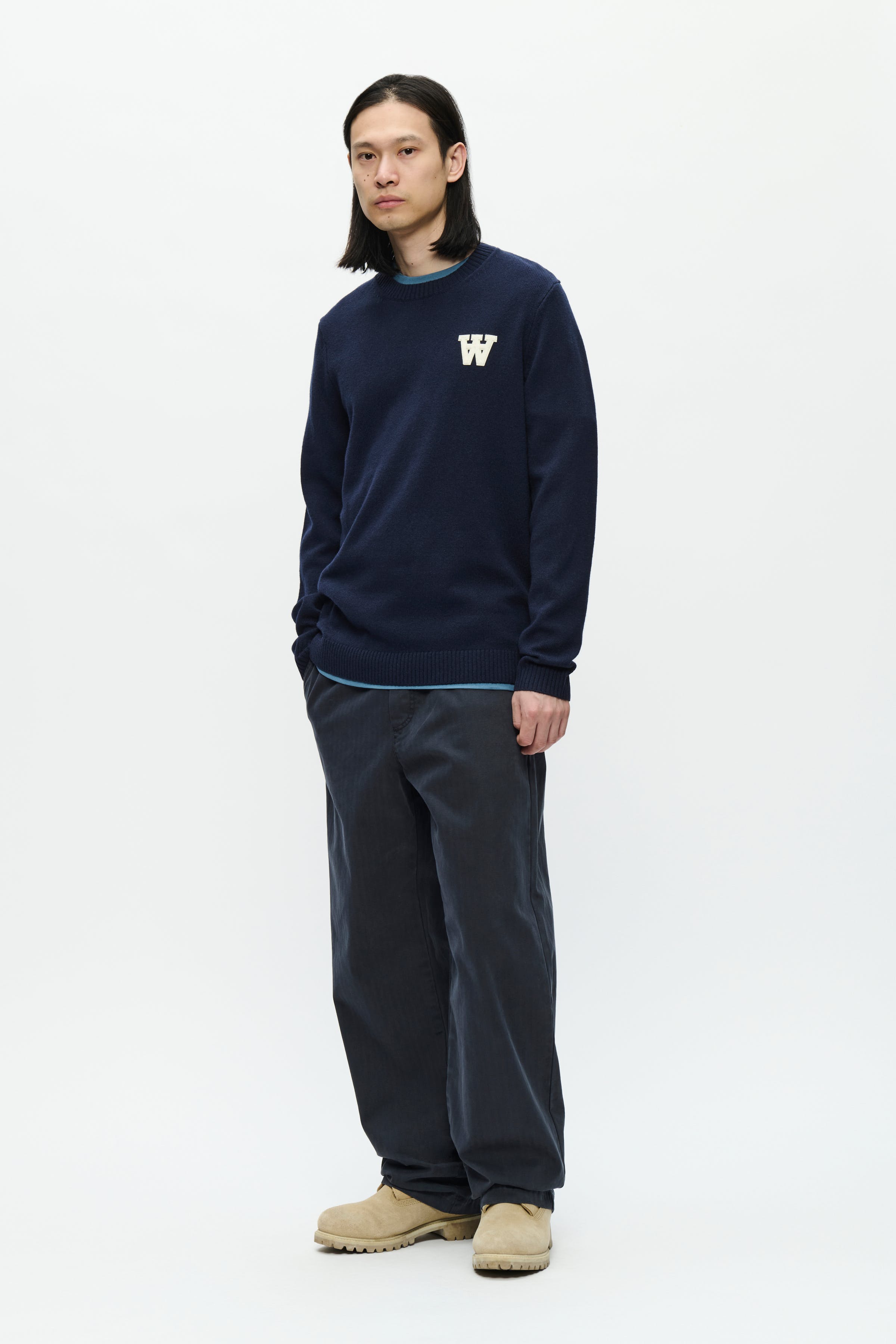 WWTay Lammeuld Pullover LOOKBOOK FRONT 30251382-194011