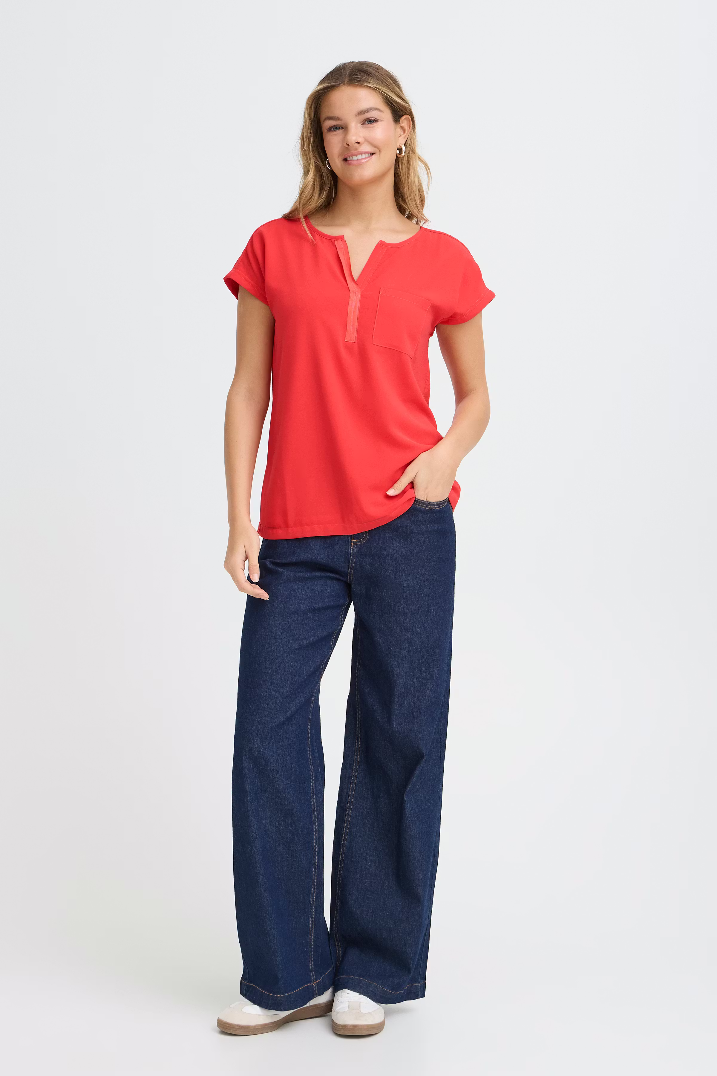 FRZawov Bluse LOOKBOOK FRONT 20603737-181762
