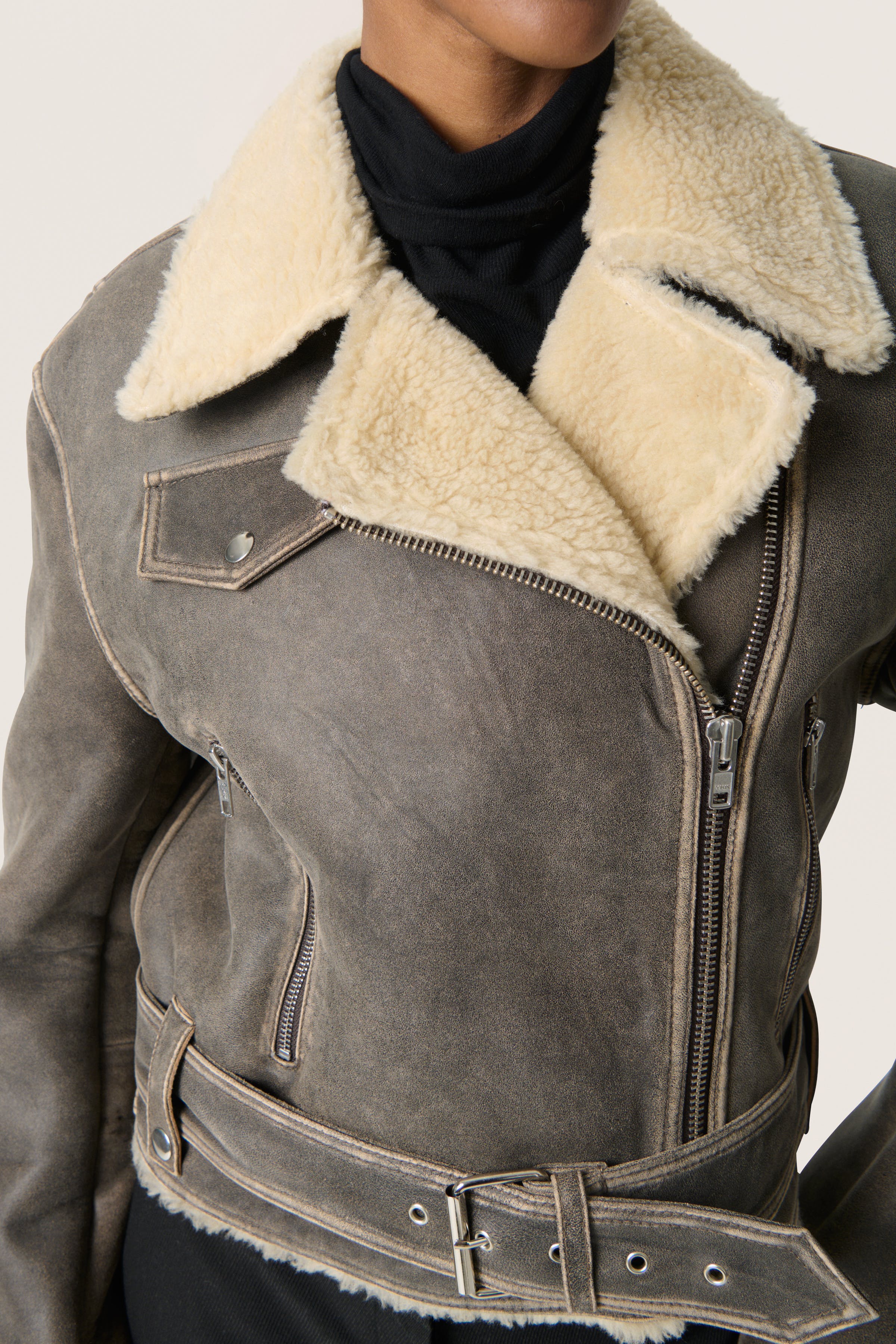 SLFiorella Læderjakke LOOKBOOK DETAIL 30408556-304157