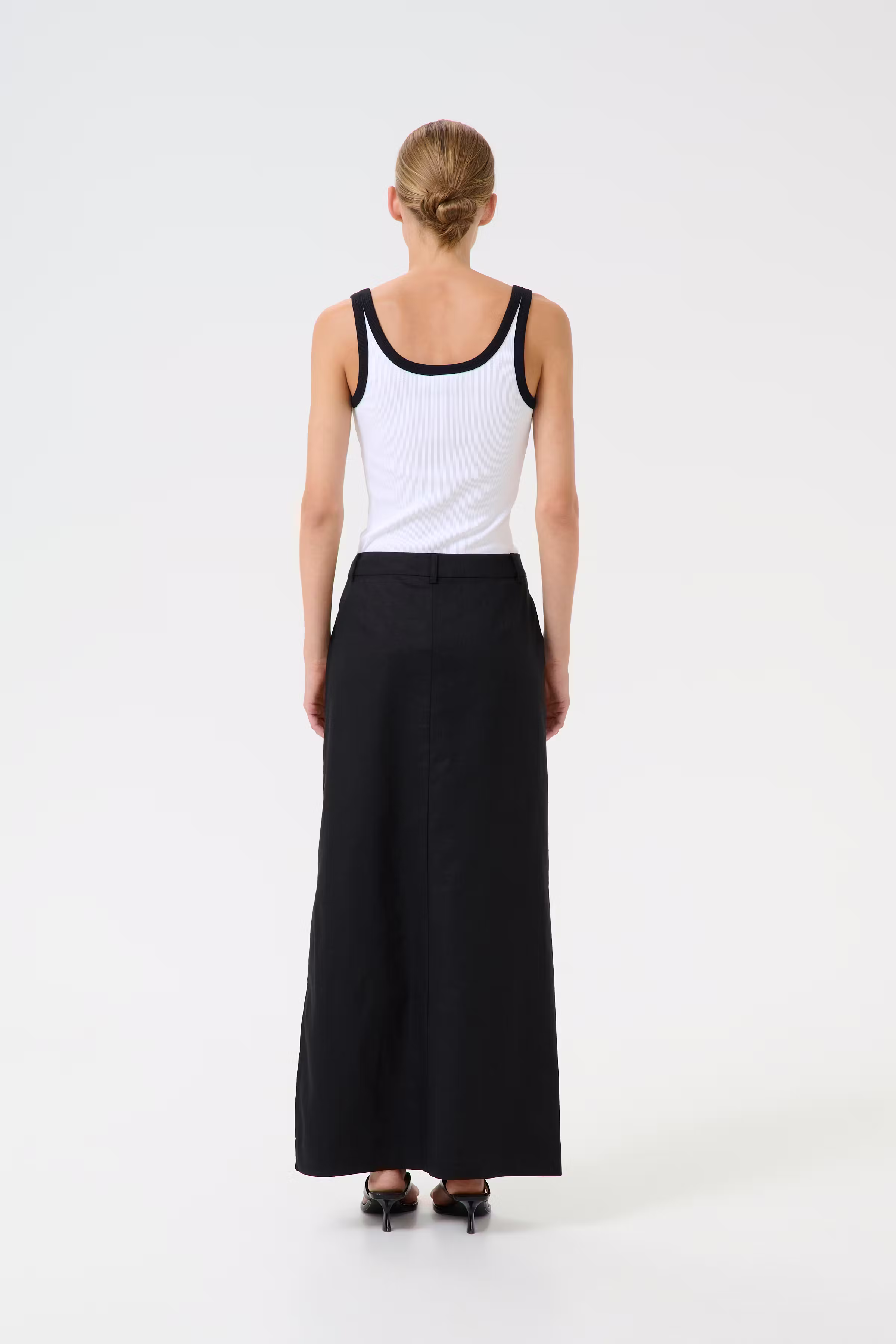GZizza linen skirt LOOKBOOK BACK 10910283-100017