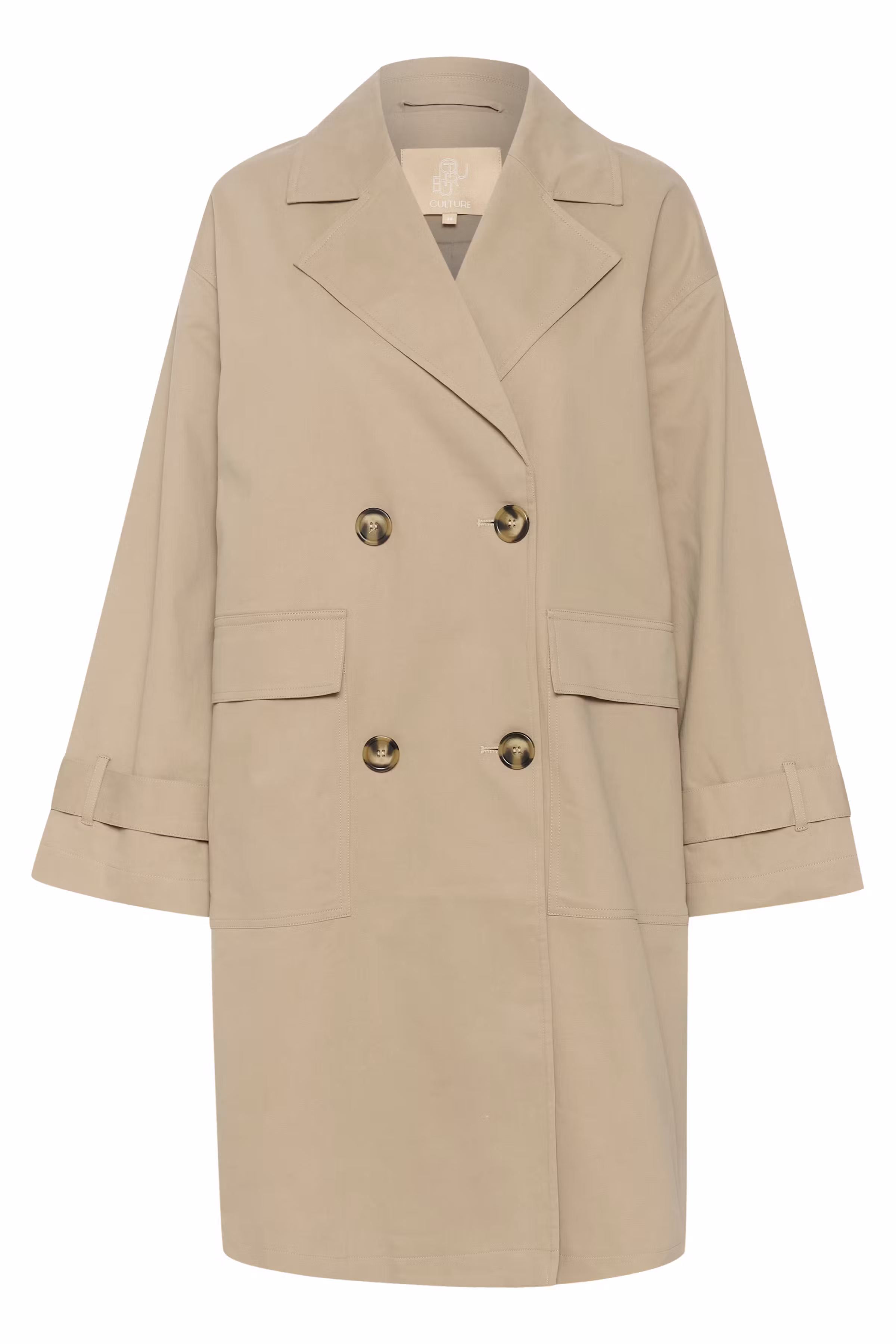 CUaugustina Trenchcoat met borduurwerk PACK FRONT 50110718-171009