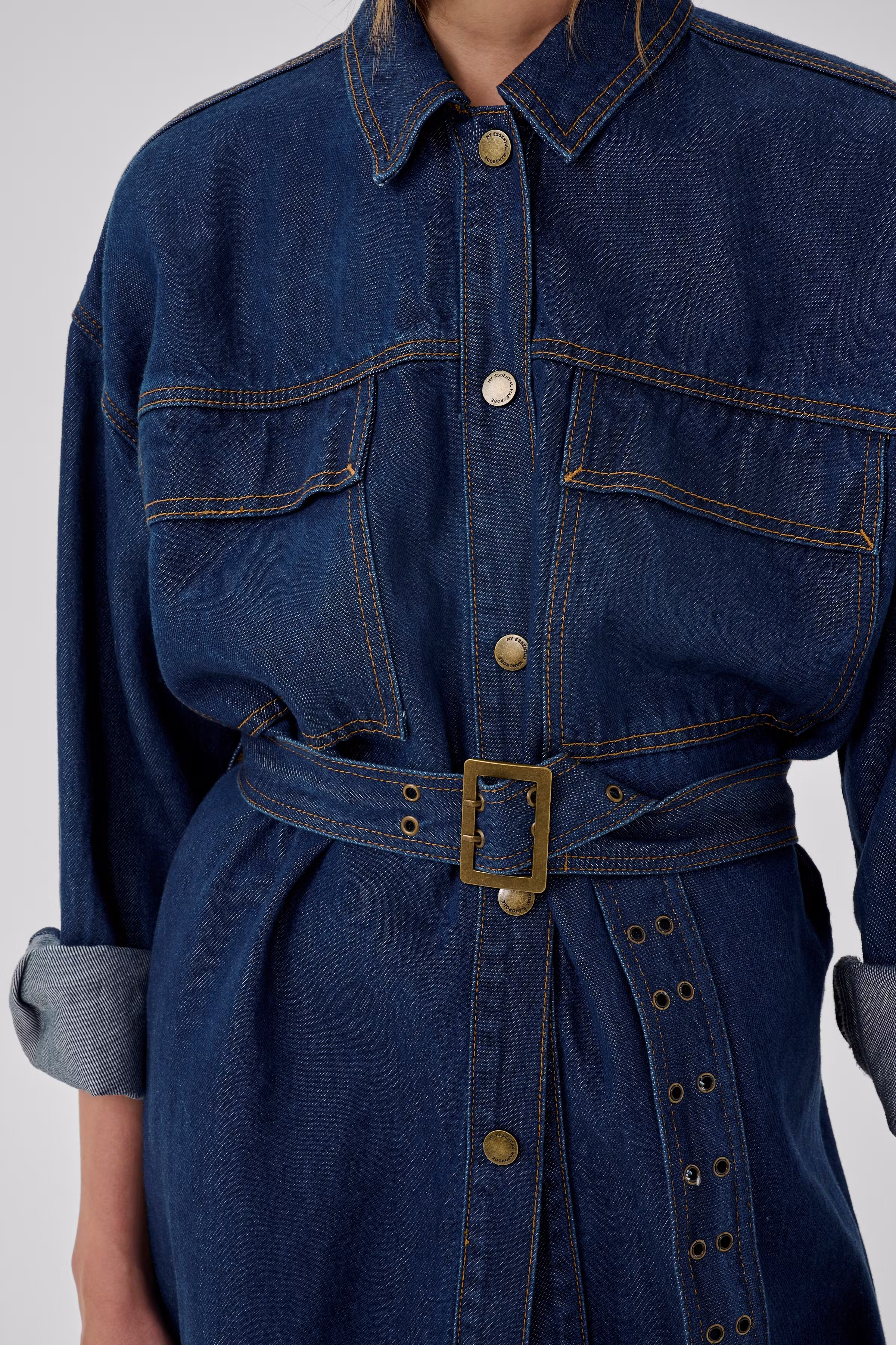 MWNessie Denimskjorte LOOKBOOK DETAIL 10705491-100067