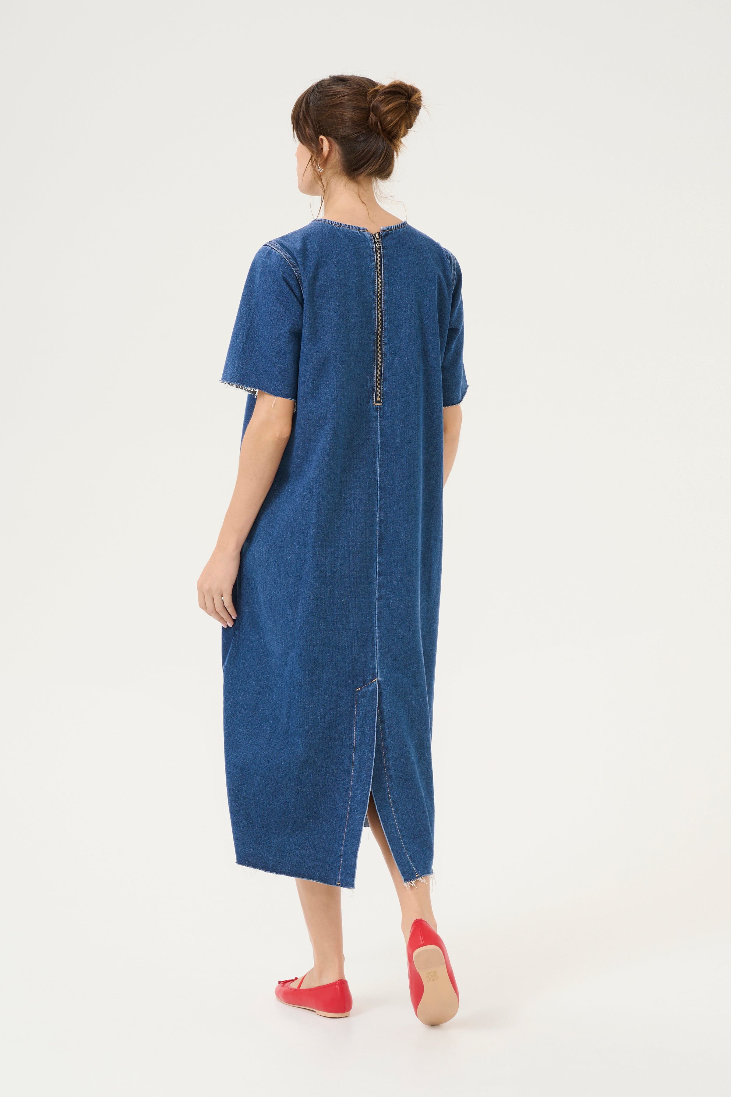 CUevea Jeansklänning LOOKBOOK BACK 50111377-500028