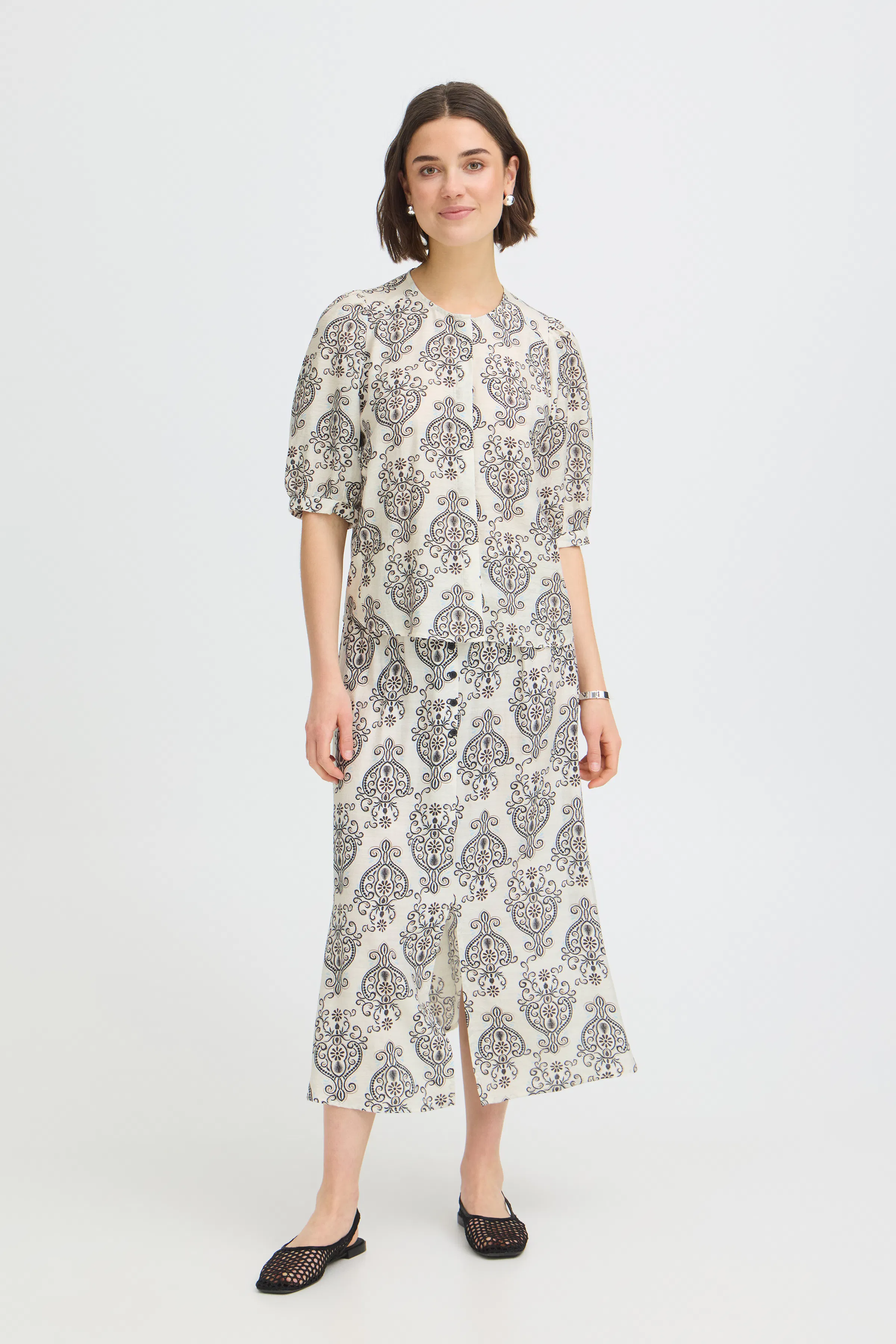 FRARIANA Skjorte LOOKBOOK FRONT 20617788-900008630