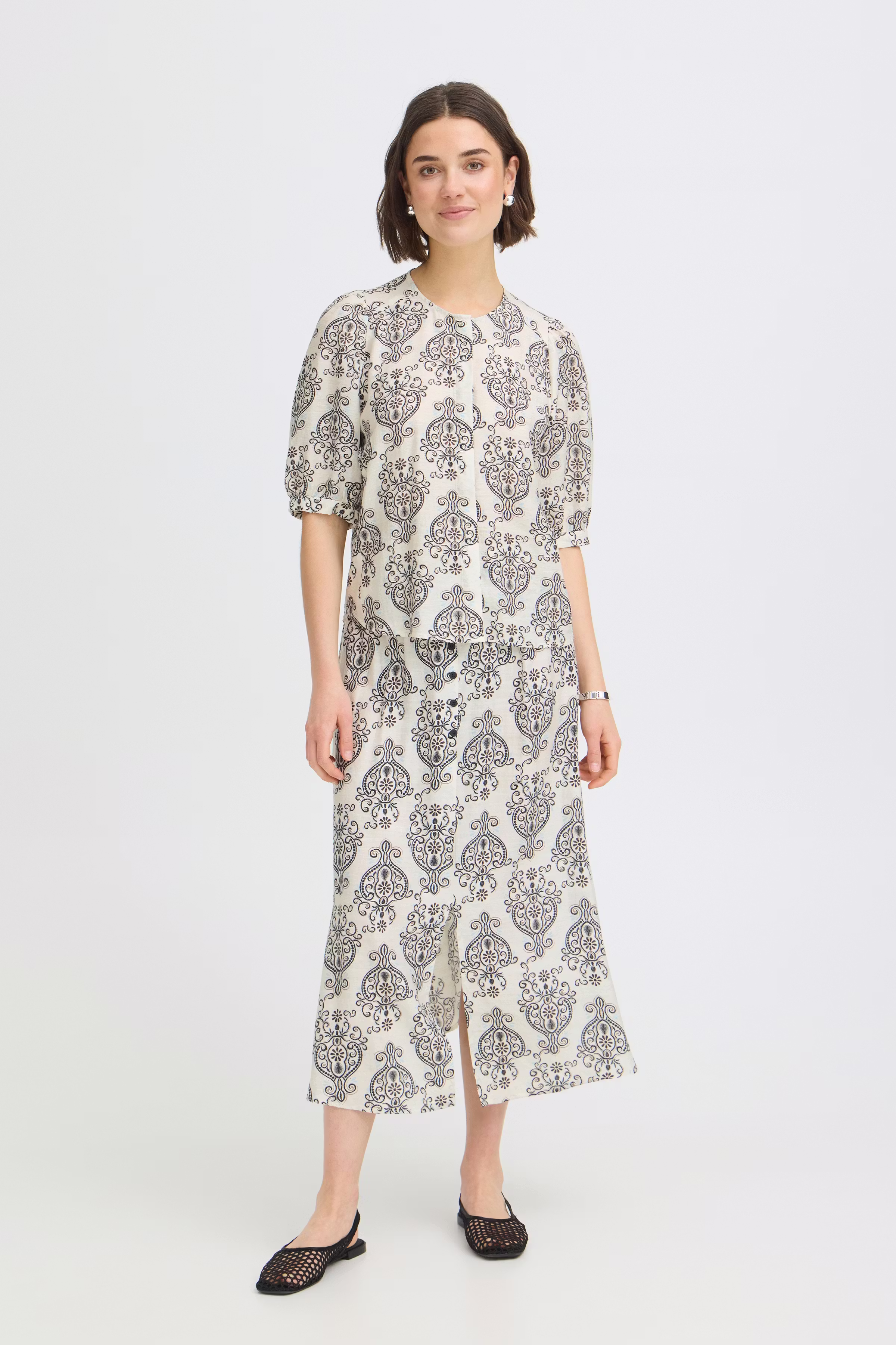 FRARIANA Skjorte LOOKBOOK FRONT 20617788-900008630