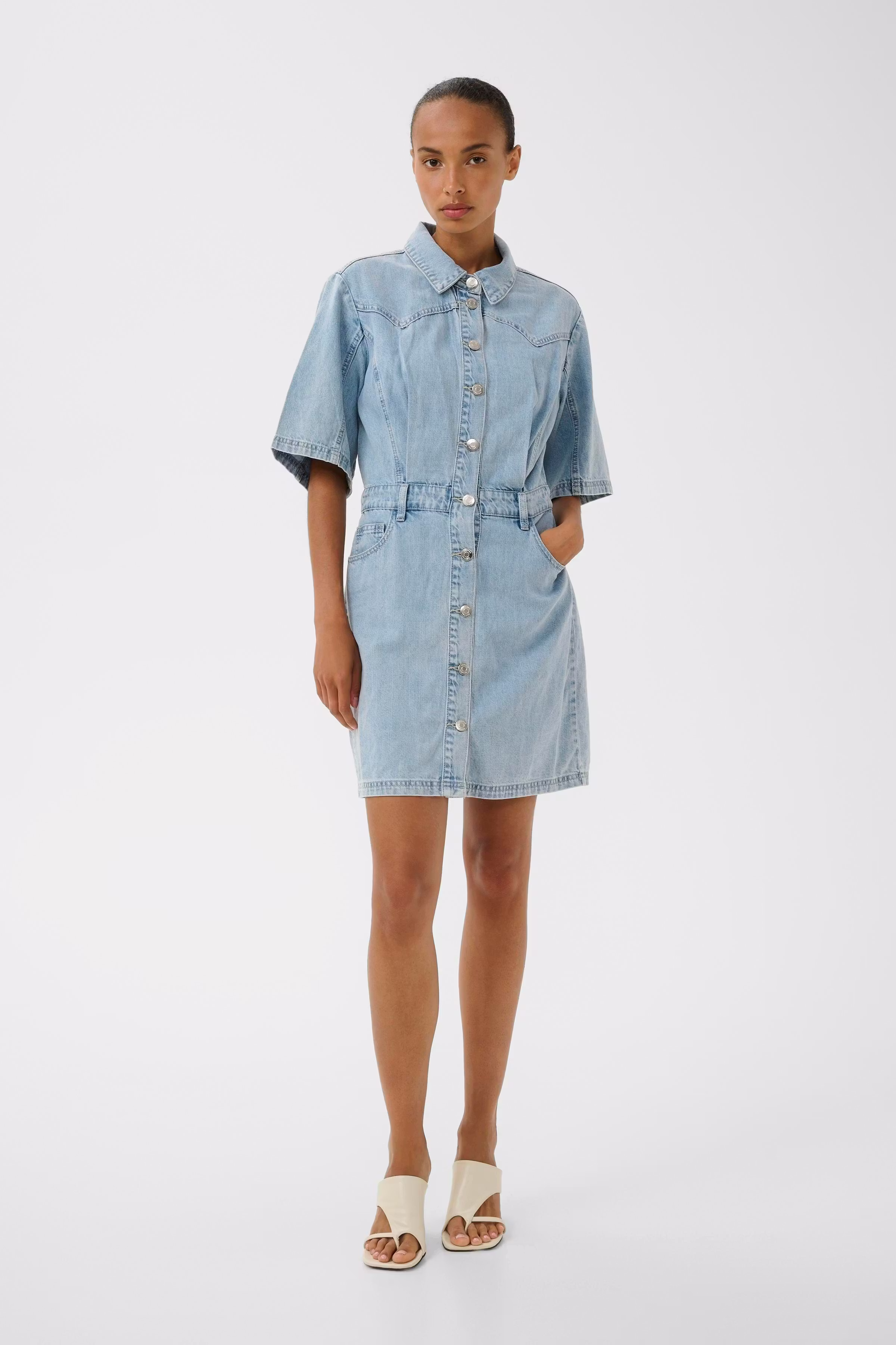 GZmonie Denimkleid LOOKBOOK FRONT 10911271-109411