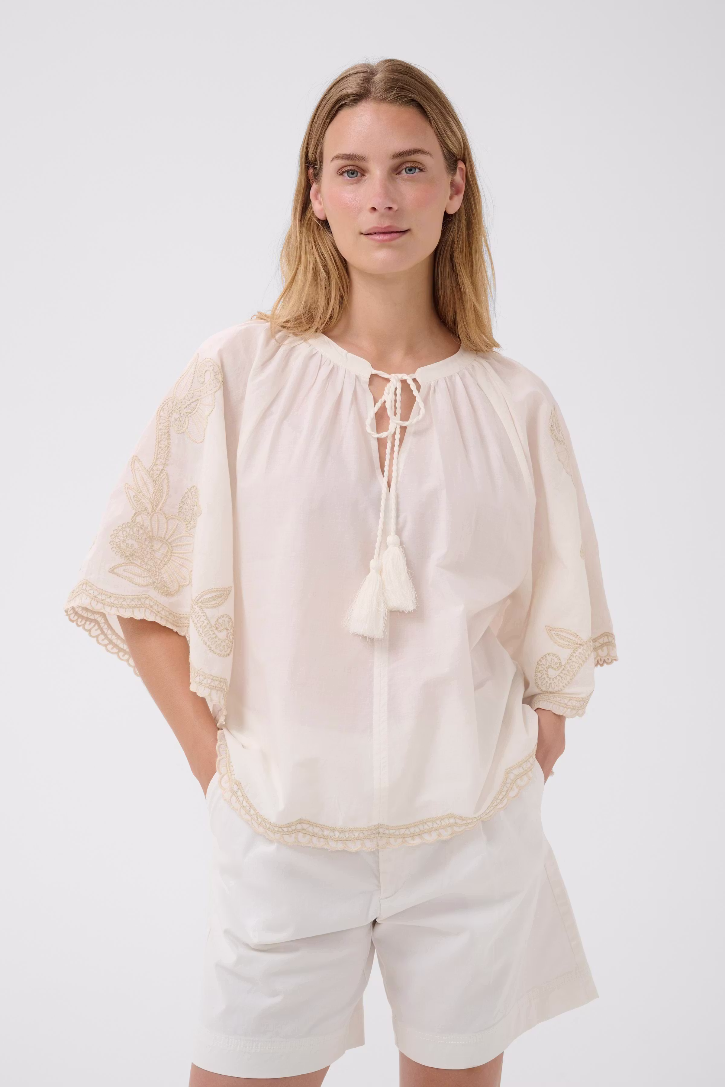 BianchaPW Bluse LOOKBOOK FRONT 30310743-304951