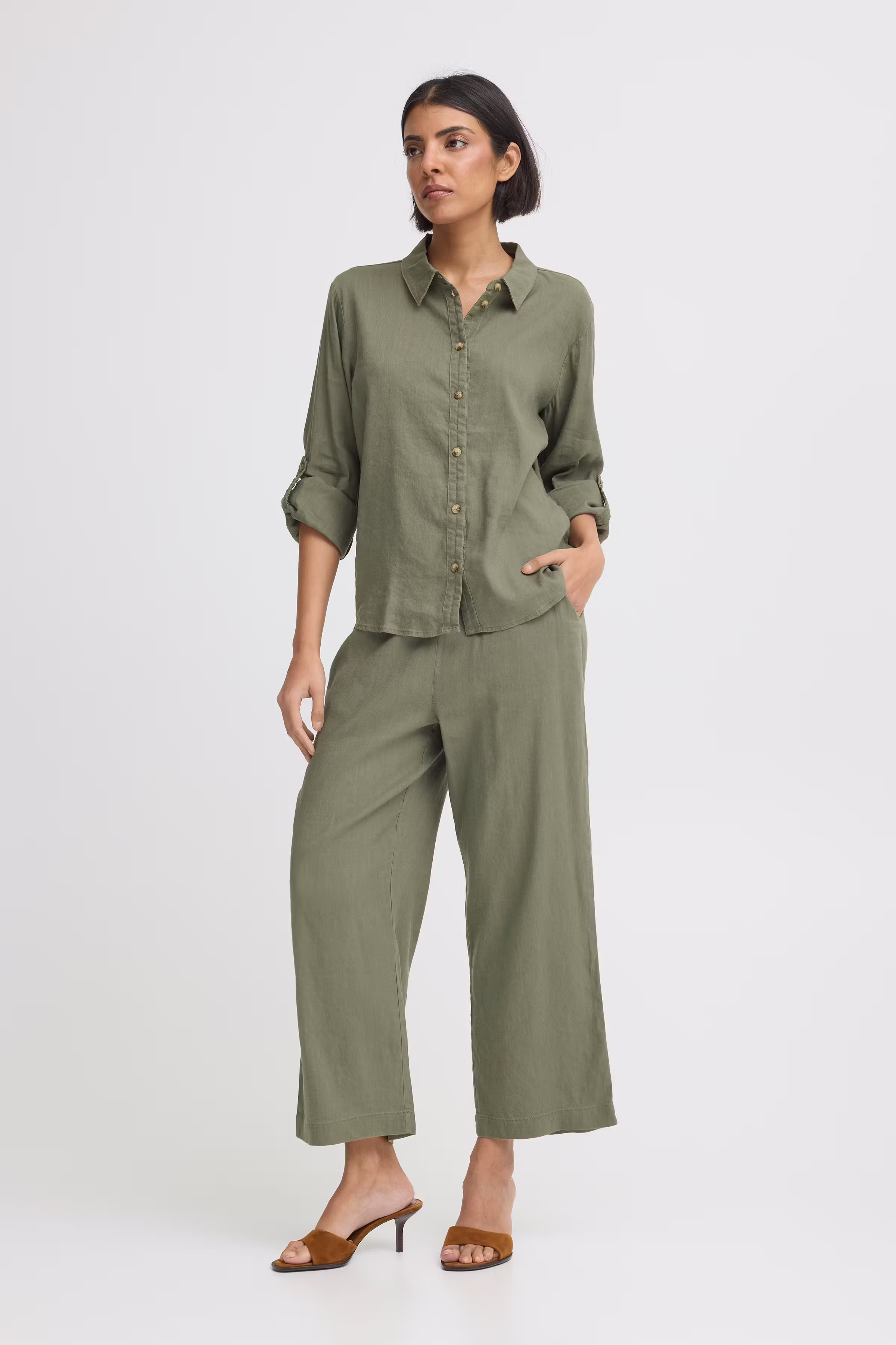 PZLUCA Bukser LOOKBOOK FRONT 50210435-180312