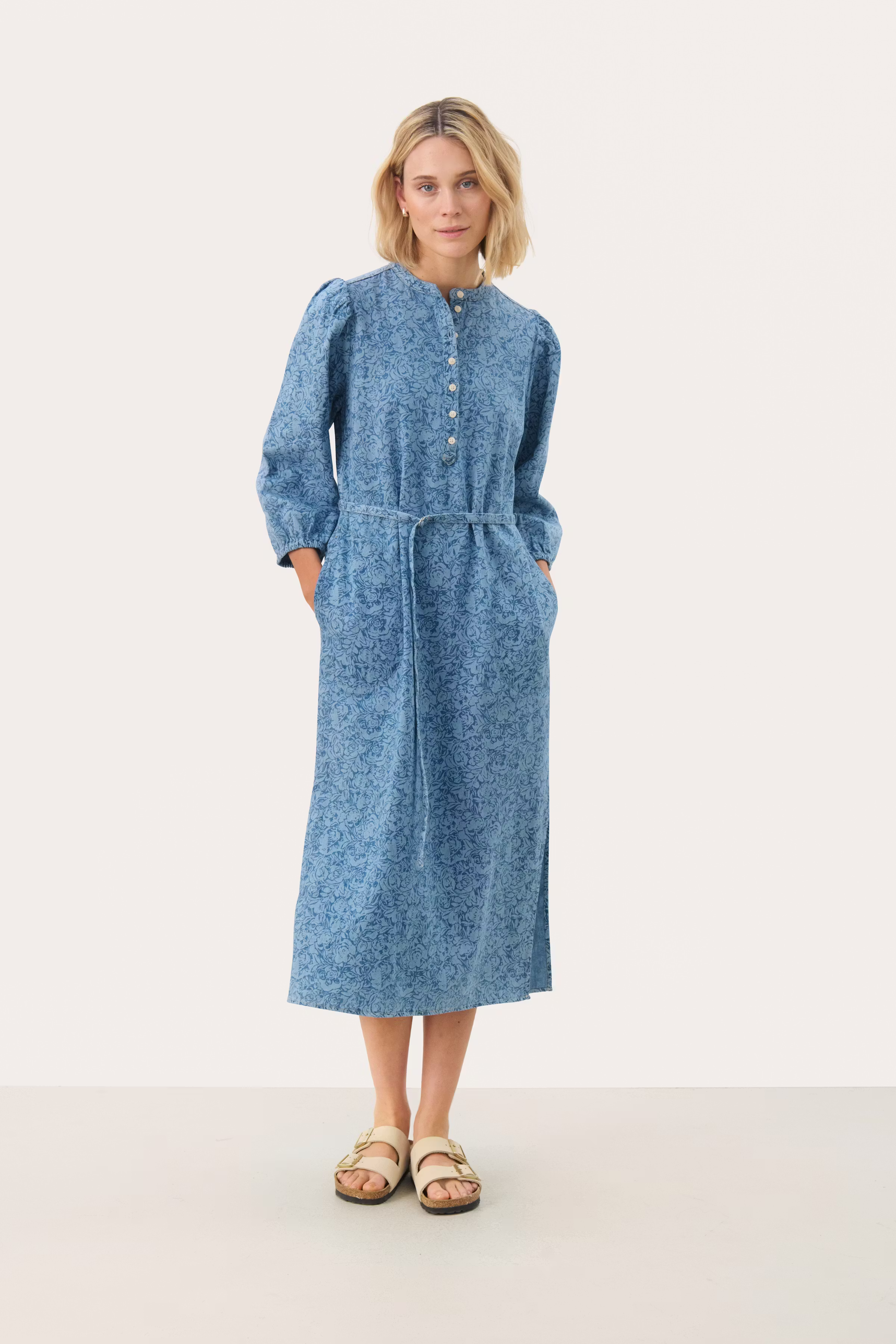 NadijaPW Denim Kleid LOOKBOOK FRONT 30309335-303611