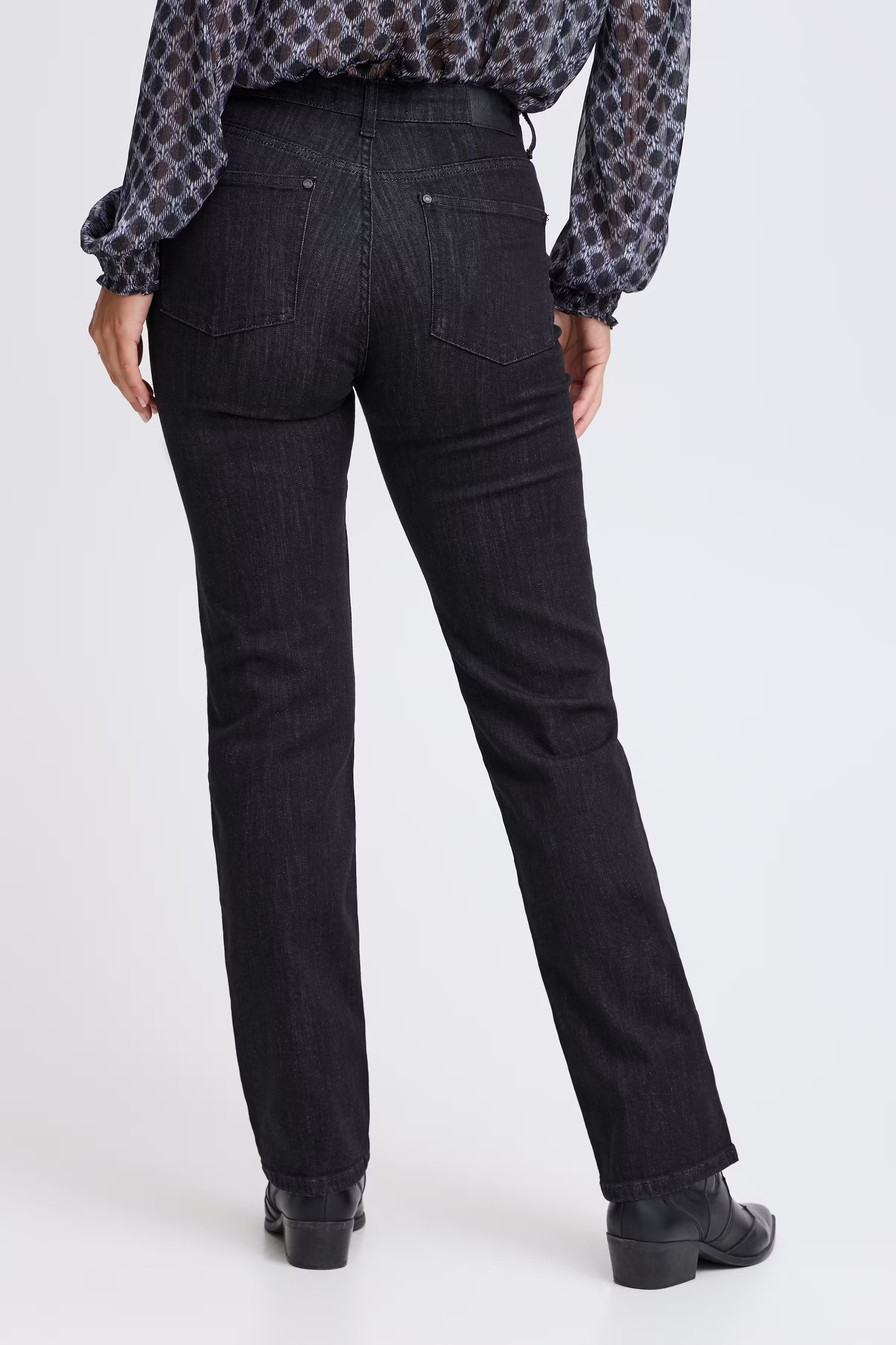 PZJOYY HW Jeans Straight Leg LOOKBOOK BACK 50208638-200004