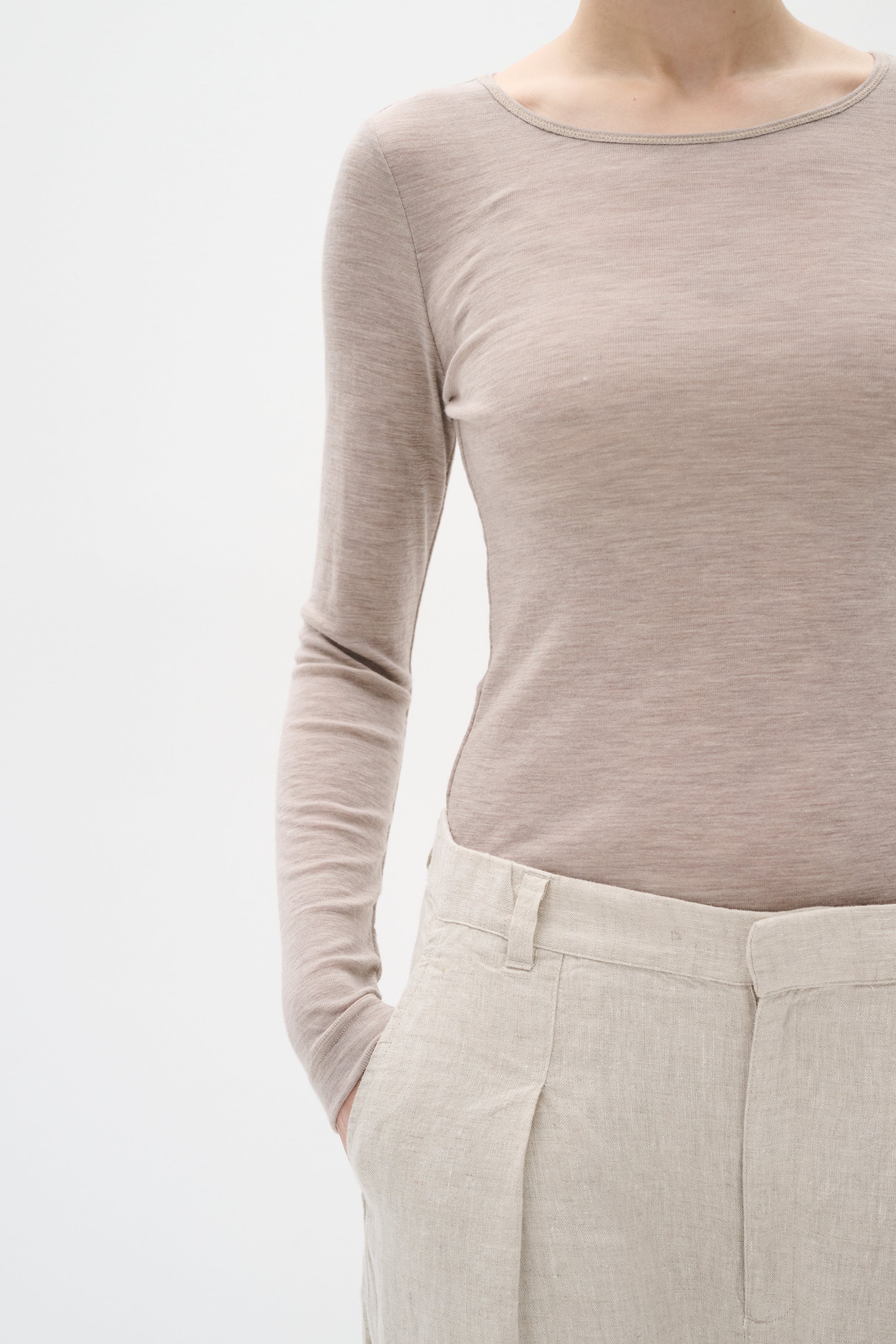 FangIW T-shirt long-sleeved LOOKBOOK DETAIL 30106096-300868