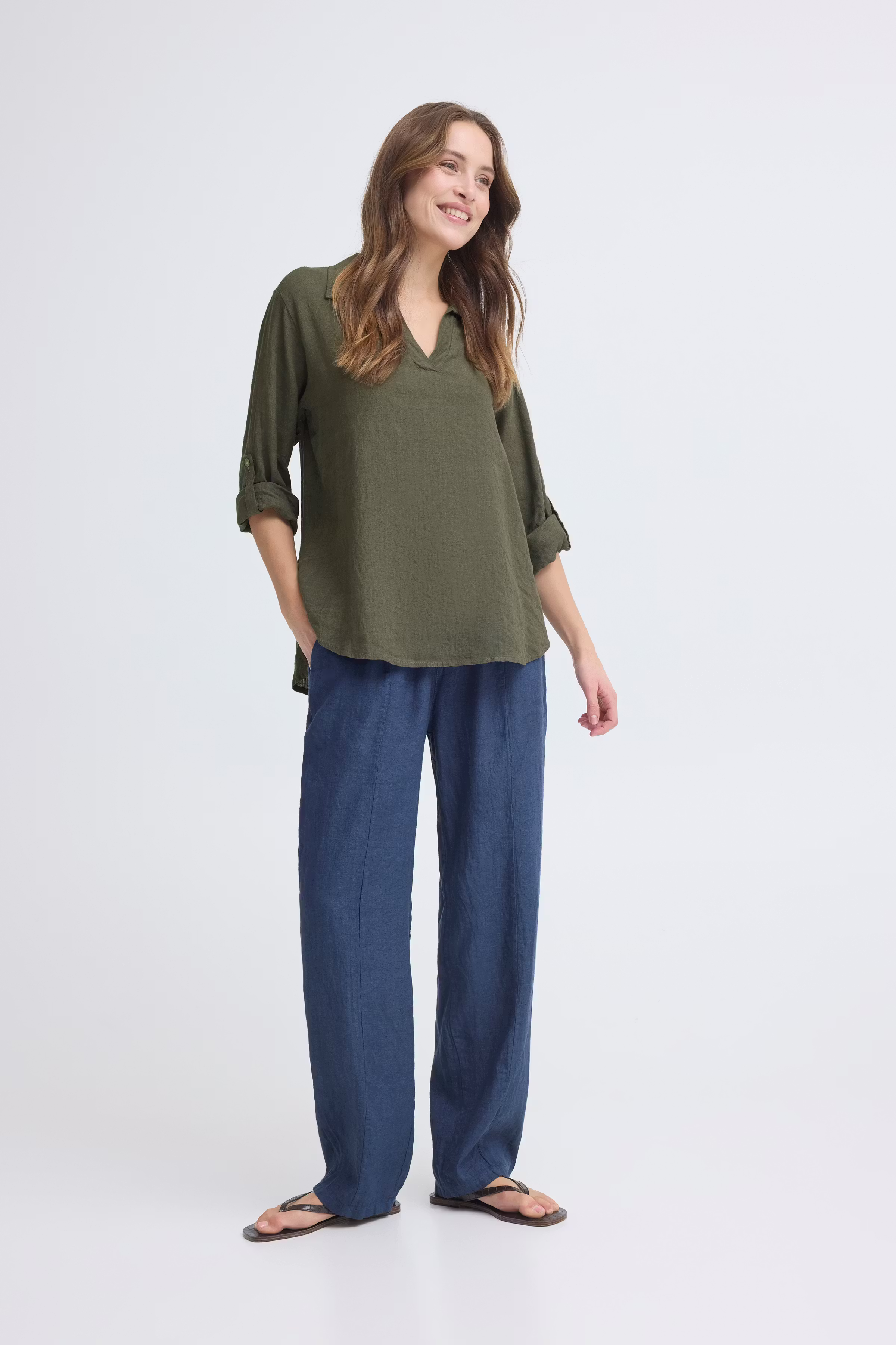 SBFONTANELLE Bluse LOOKBOOK FRONT 22100888-180312