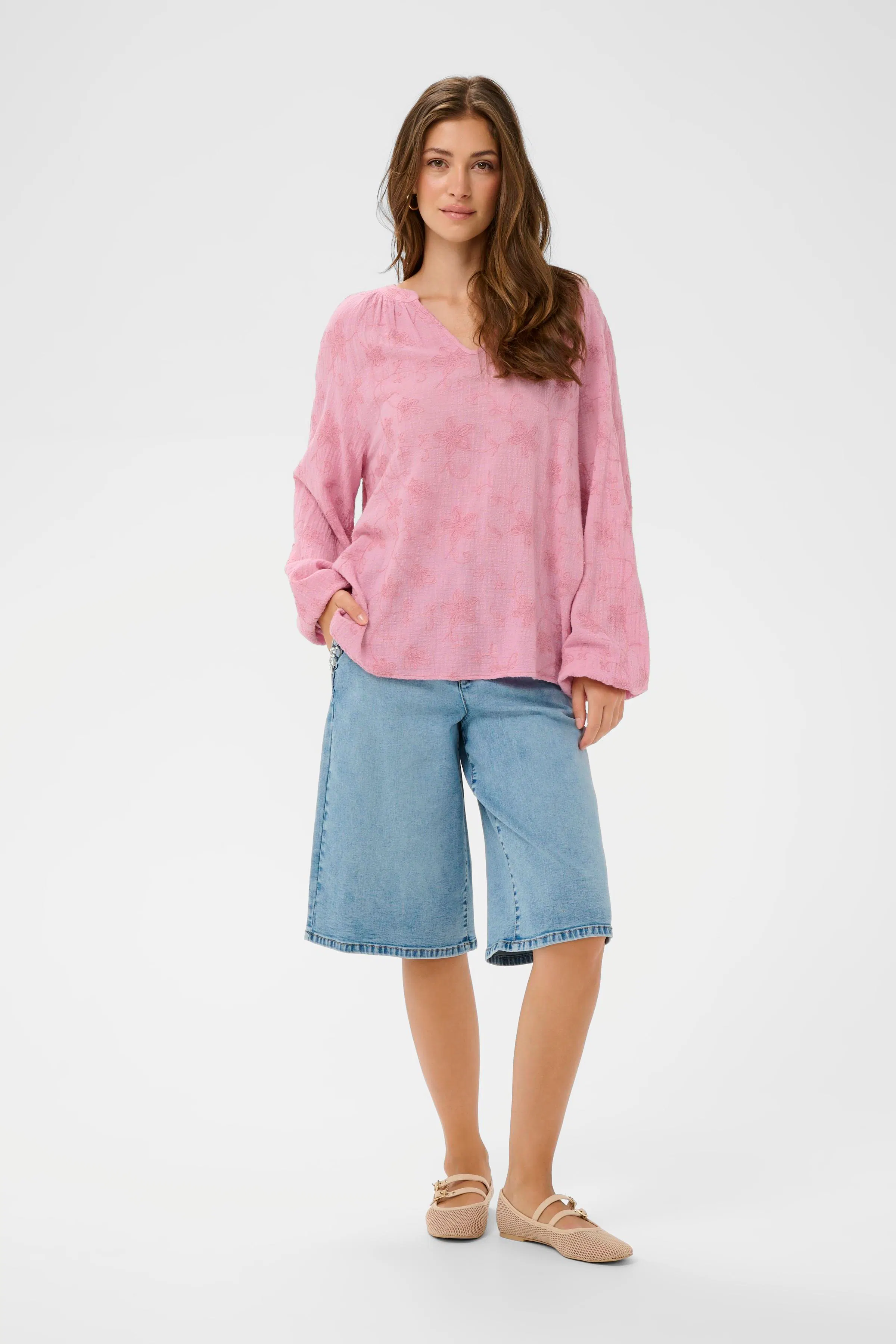 CRGem Bluse LOOKBOOK FRONT 10613121-142305