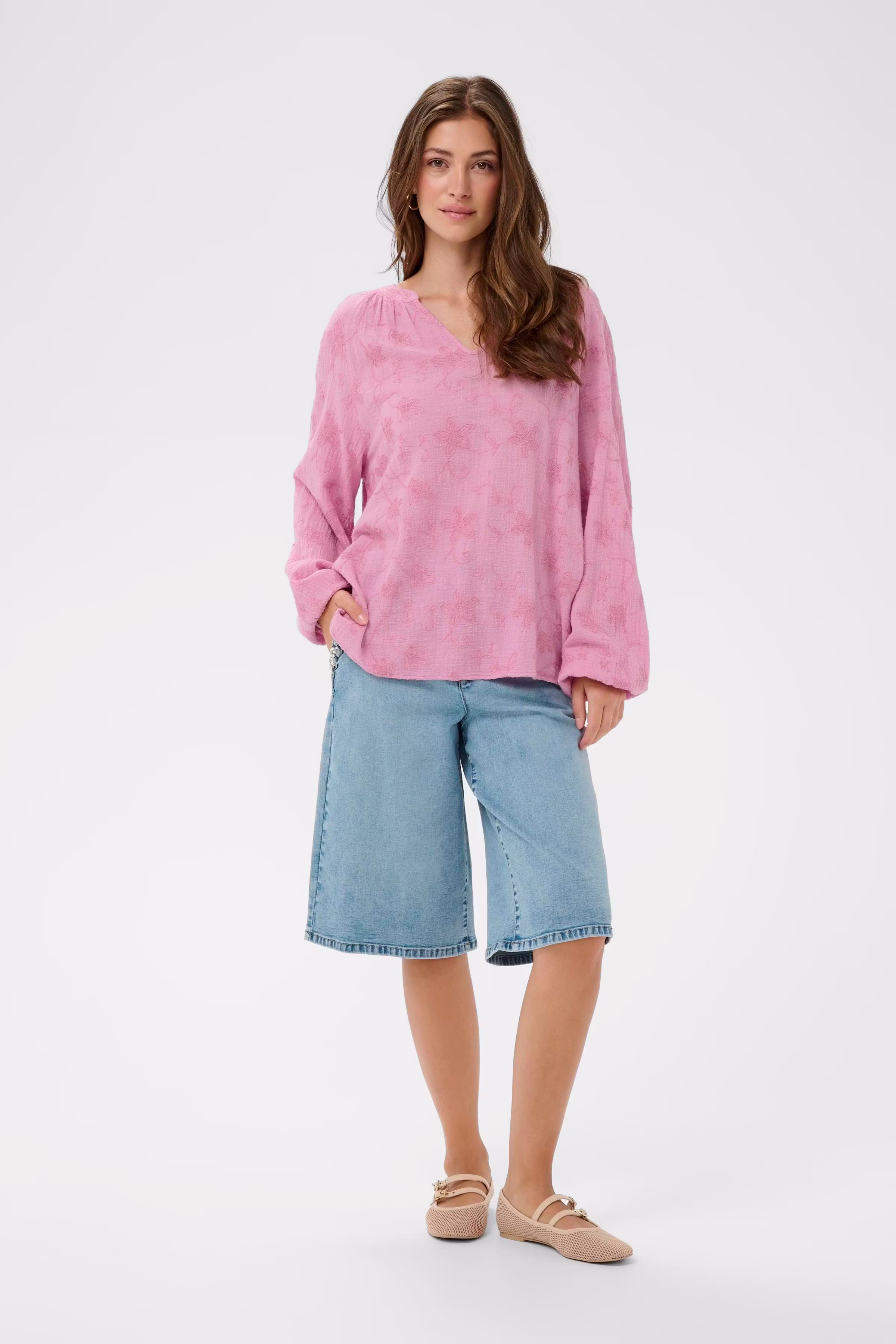 CRGem Bluse LOOKBOOK FRONT 10613121-142305