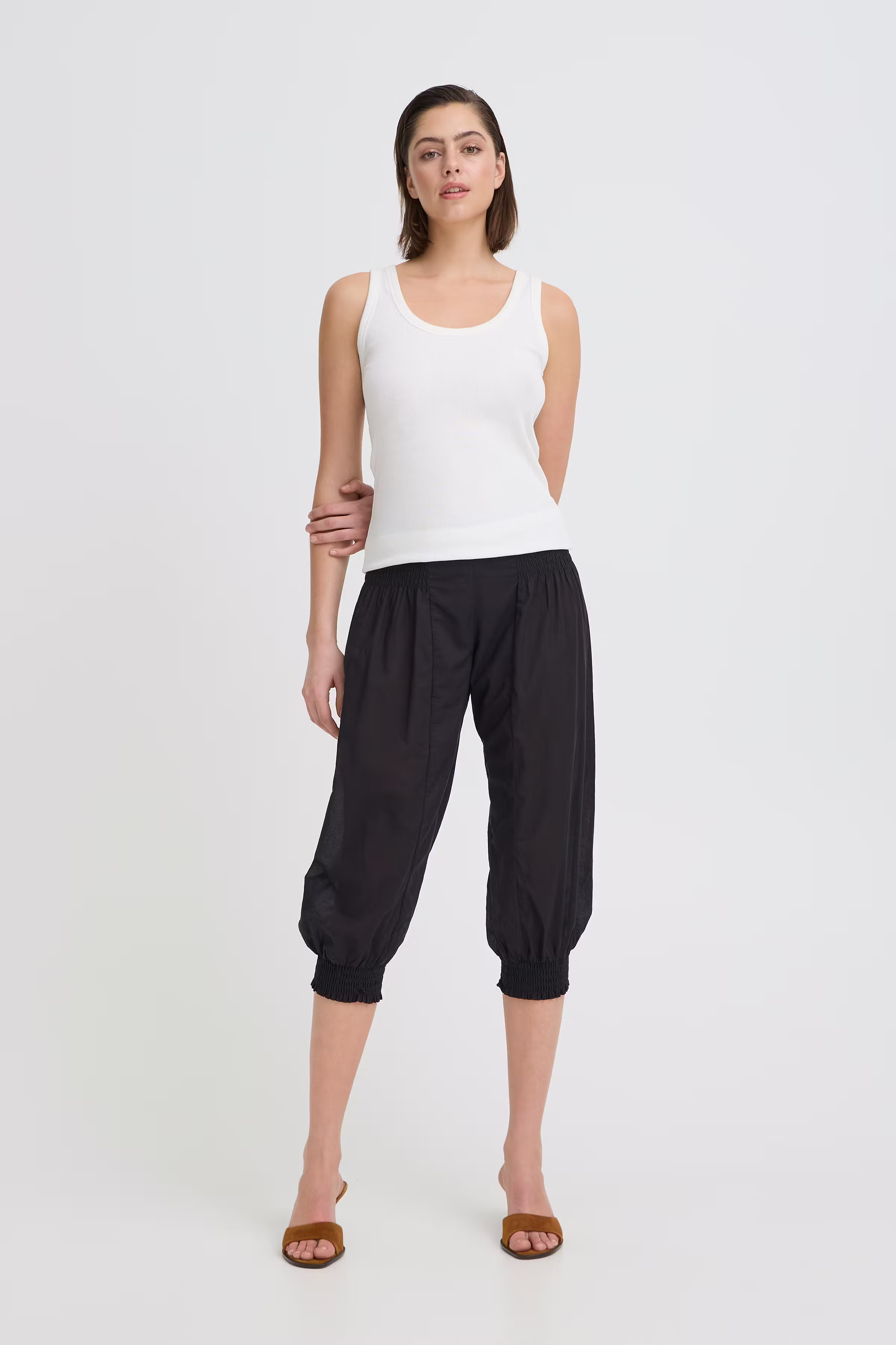 PZJILL Casual Capri Pants LOOKBOOK FRONT 50200339-193911