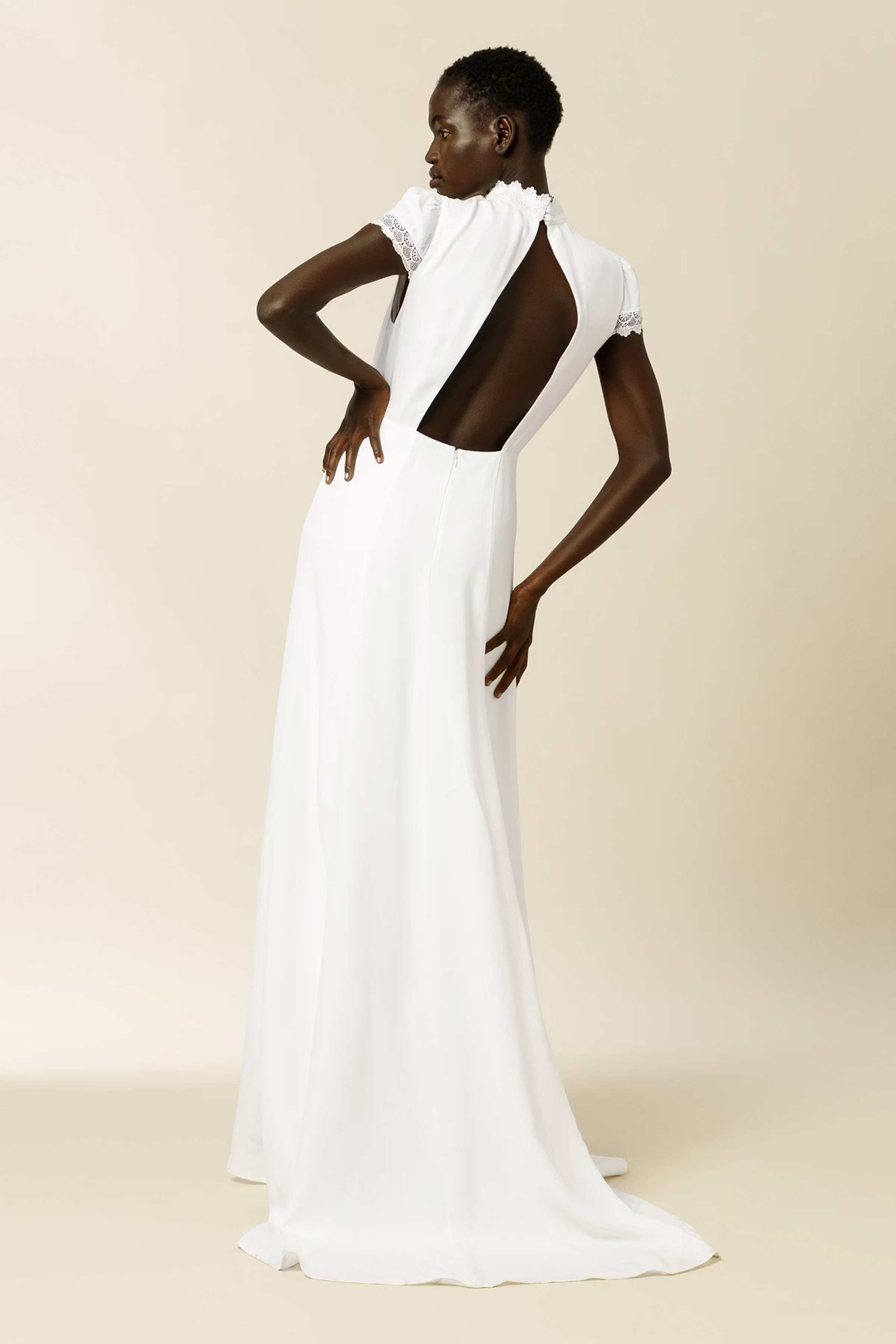 Malea Dress LOOKBOOK BACK 30600255-WH010