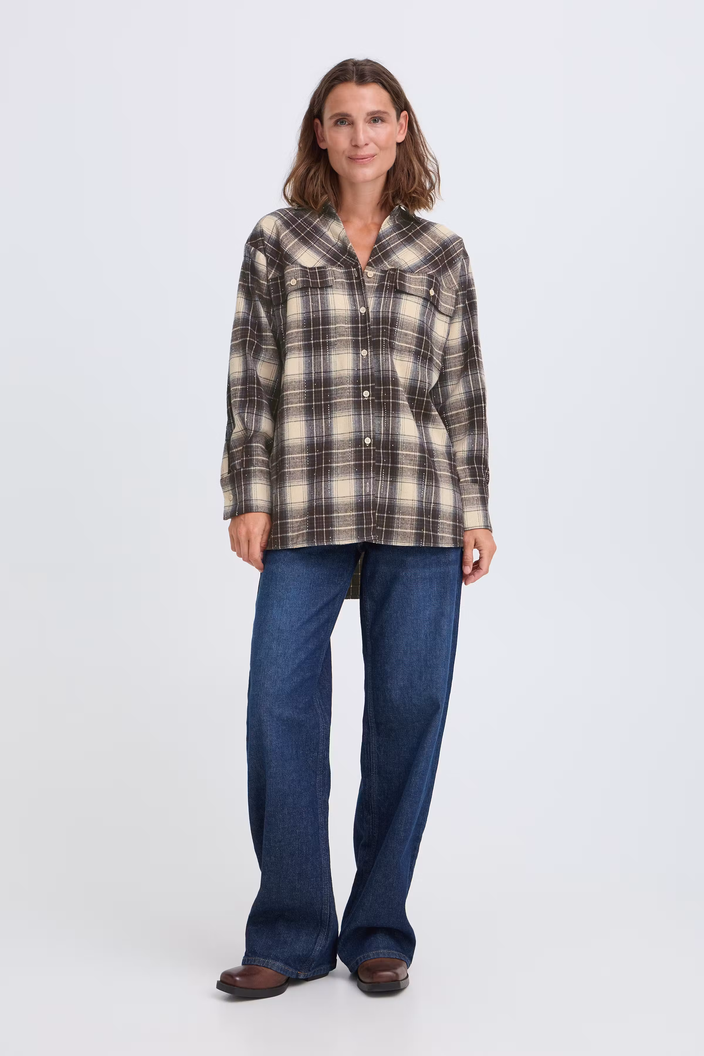 PZKAMMA Skjorte LOOKBOOK FRONT 50210942-900016210